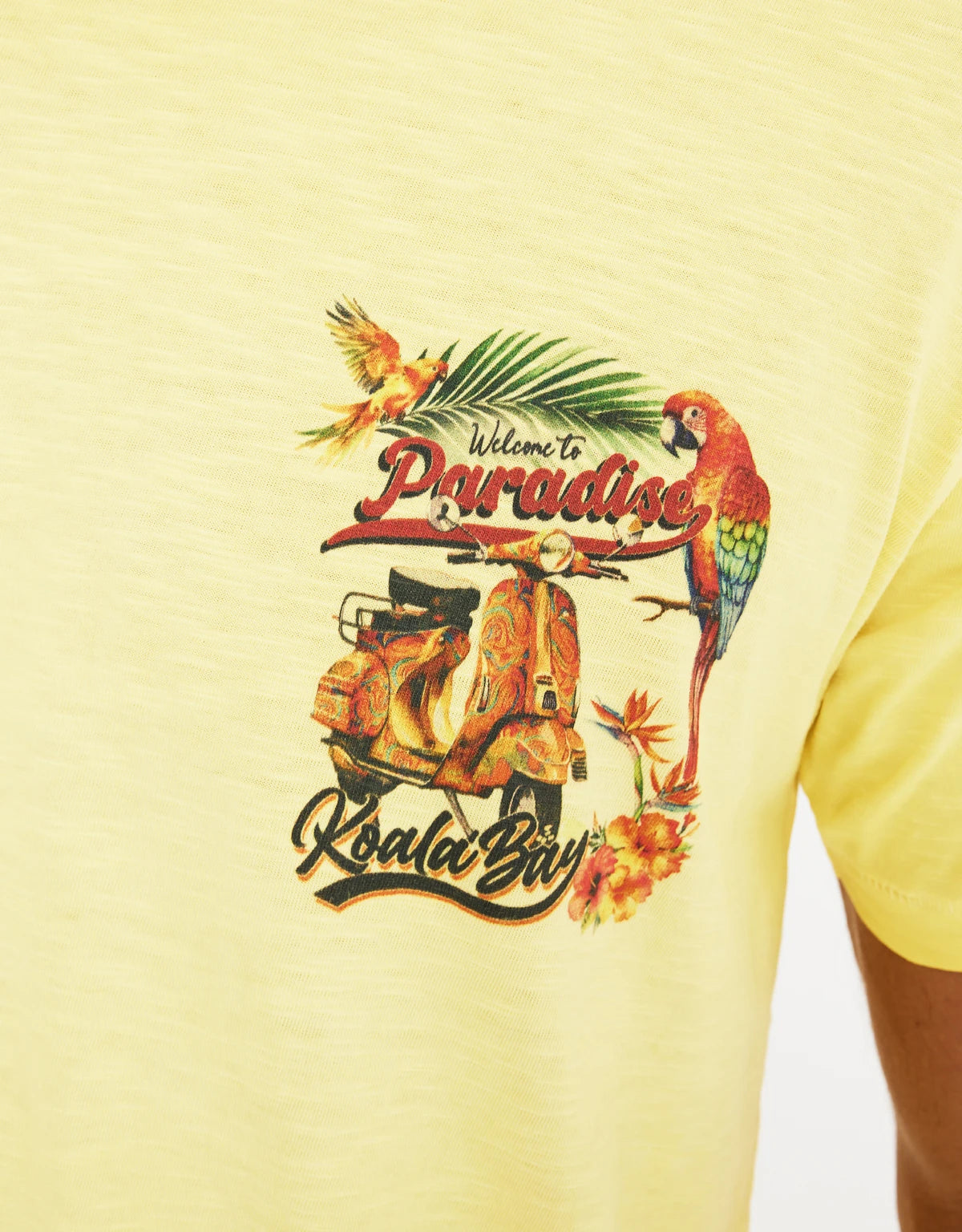 Camiseta Manga Corta Amarillo - Vespa