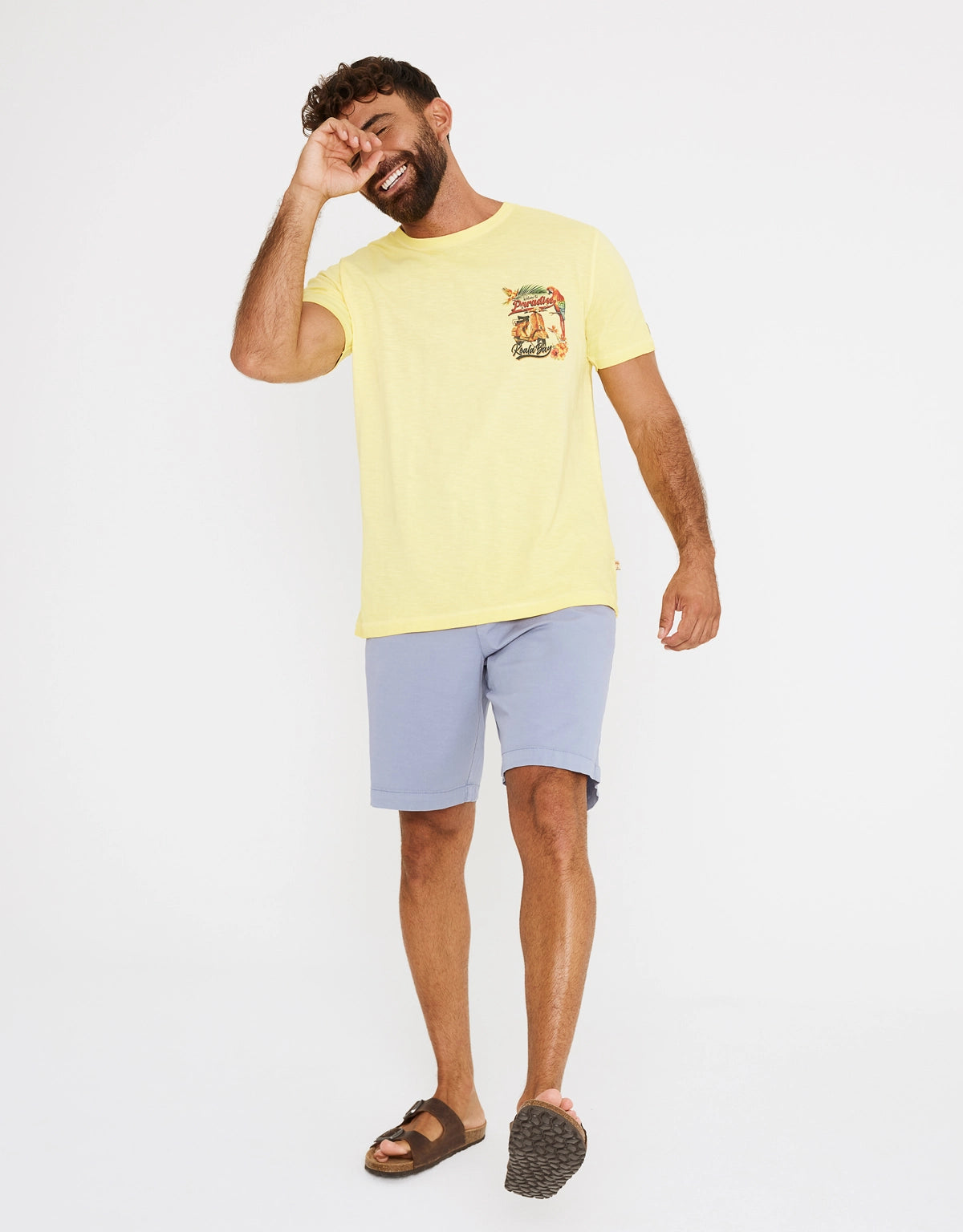 Camiseta Manga Corta Amarillo - Vespa