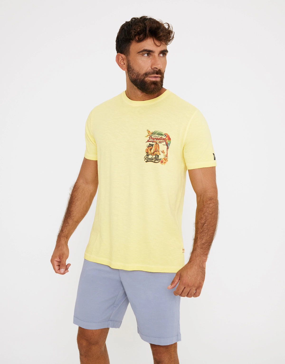 Camiseta Manga Corta Amarillo - Vespa