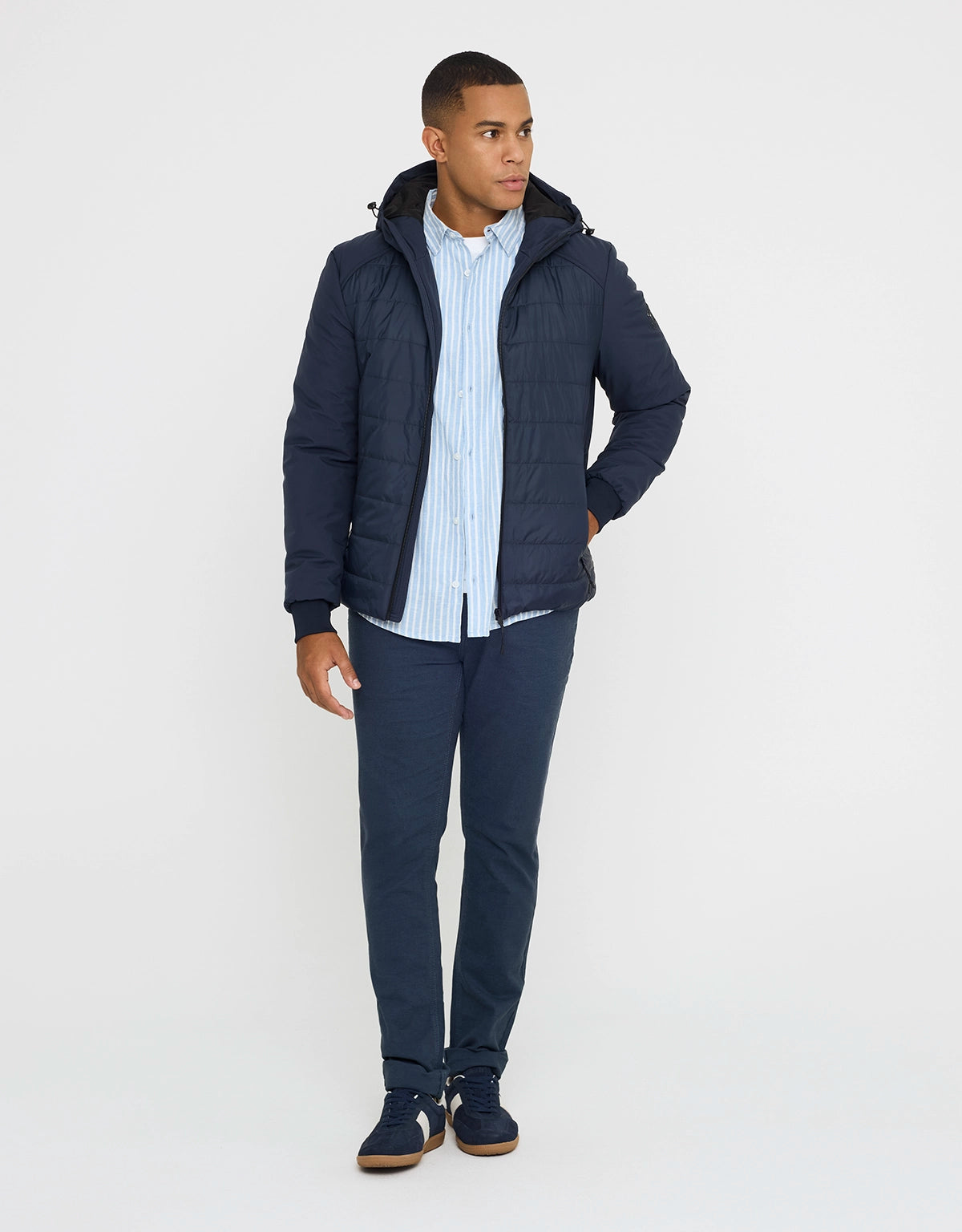 Chaqueta Ligera Azul Marino - Sands