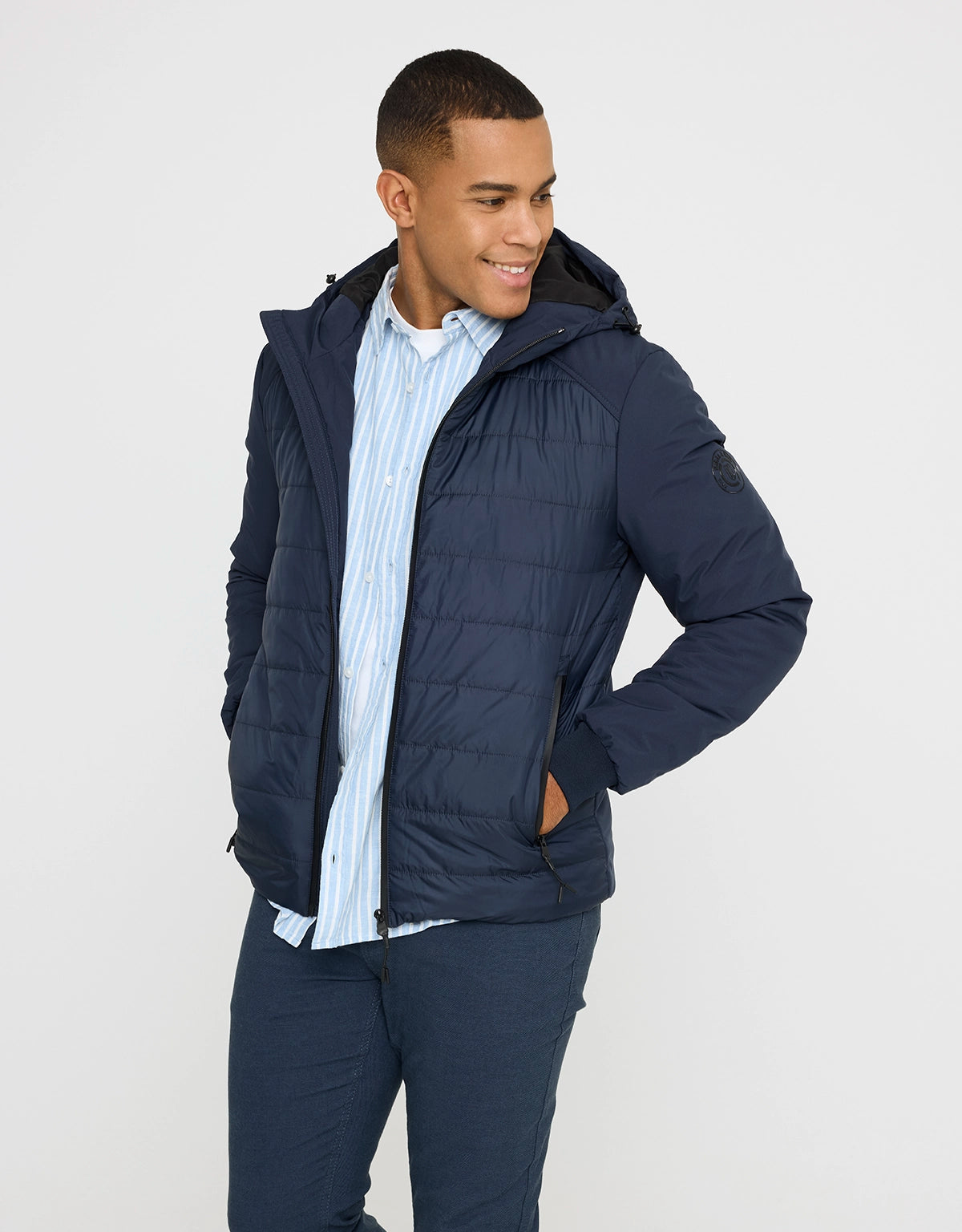 Chaqueta Ligera Azul Marino - Sands