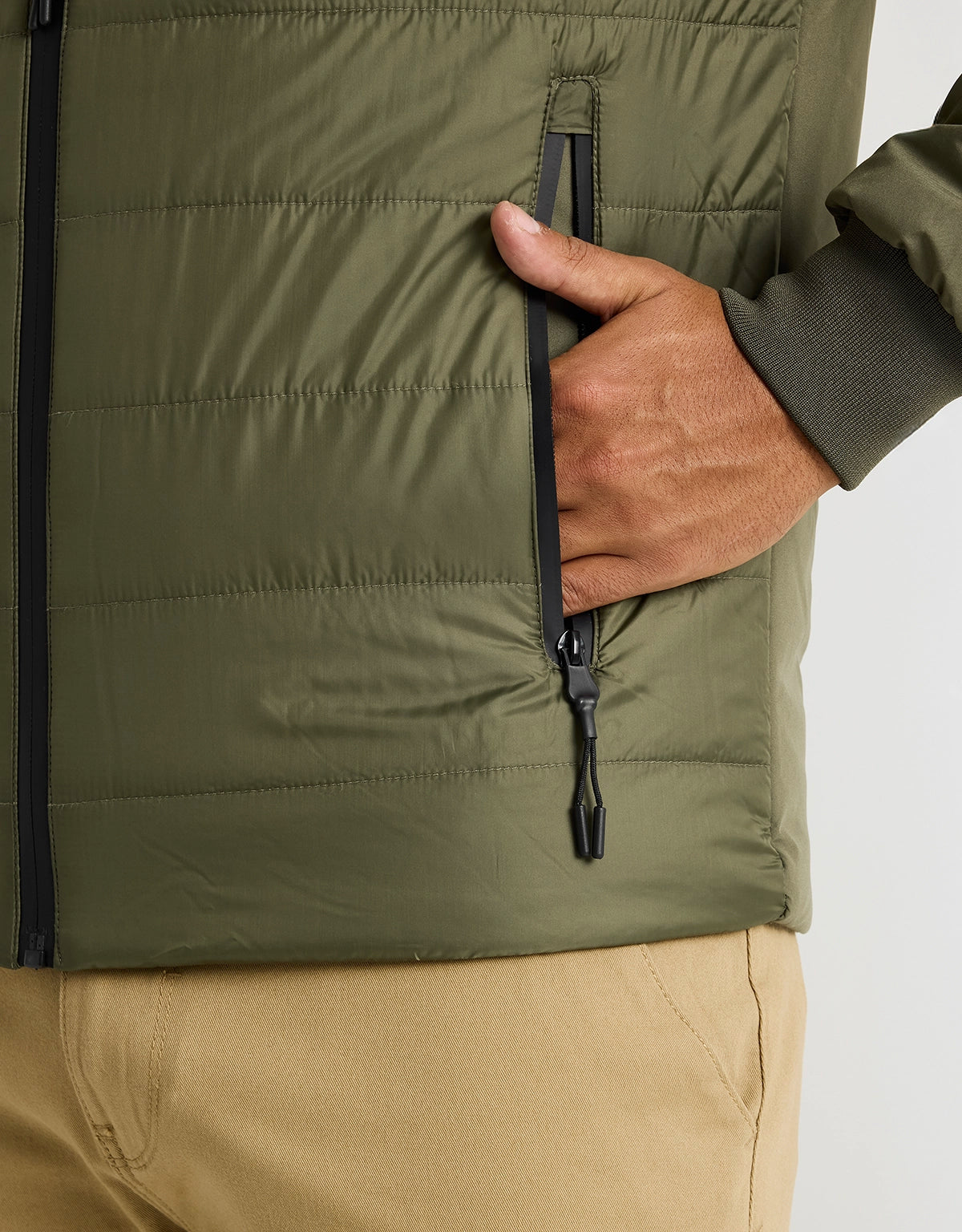 Chaqueta Ligera Verde - Sands