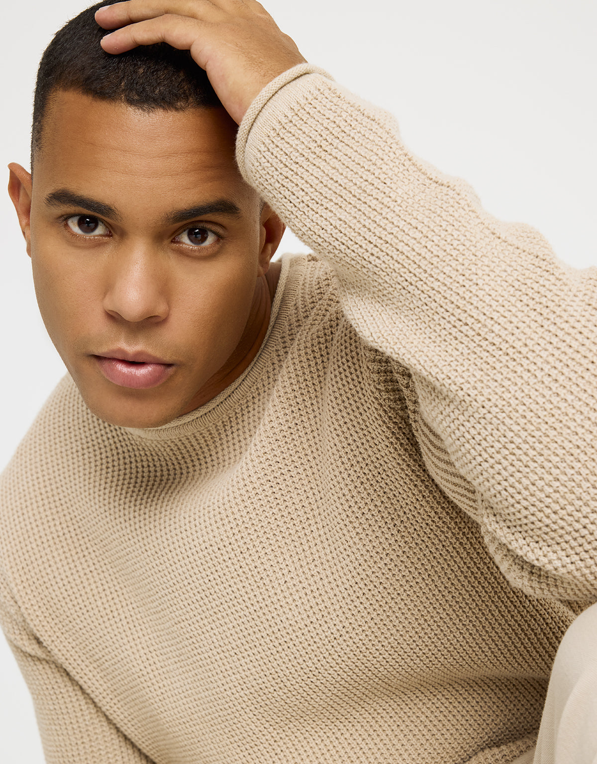 Jersey Manga Larga Beige - Tissing