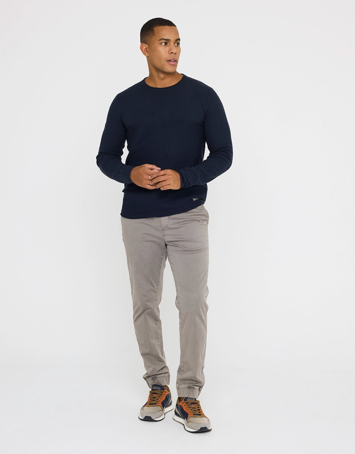 Jersey Manga Larga Azul Marino - Dorset