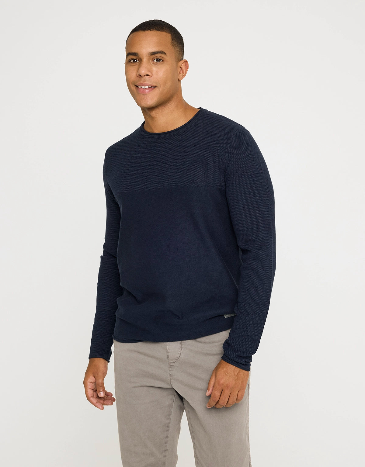 Jersey Manga Larga Azul Marino - Dorset