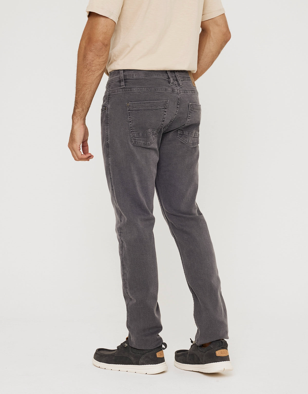 Pantalón Denim Gris Oscuro - Lordseat