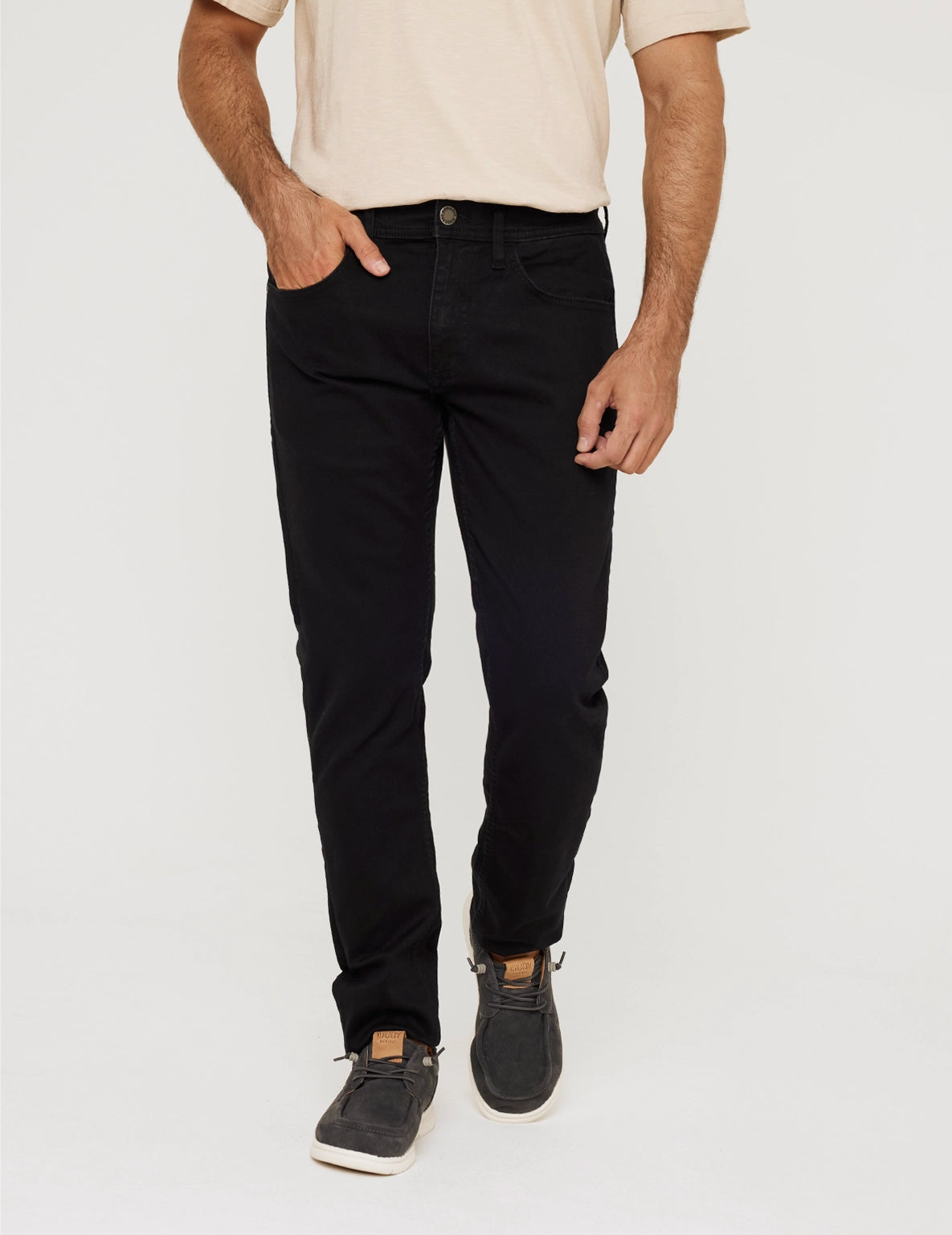 Pantalón Denim Negro - Lordseat