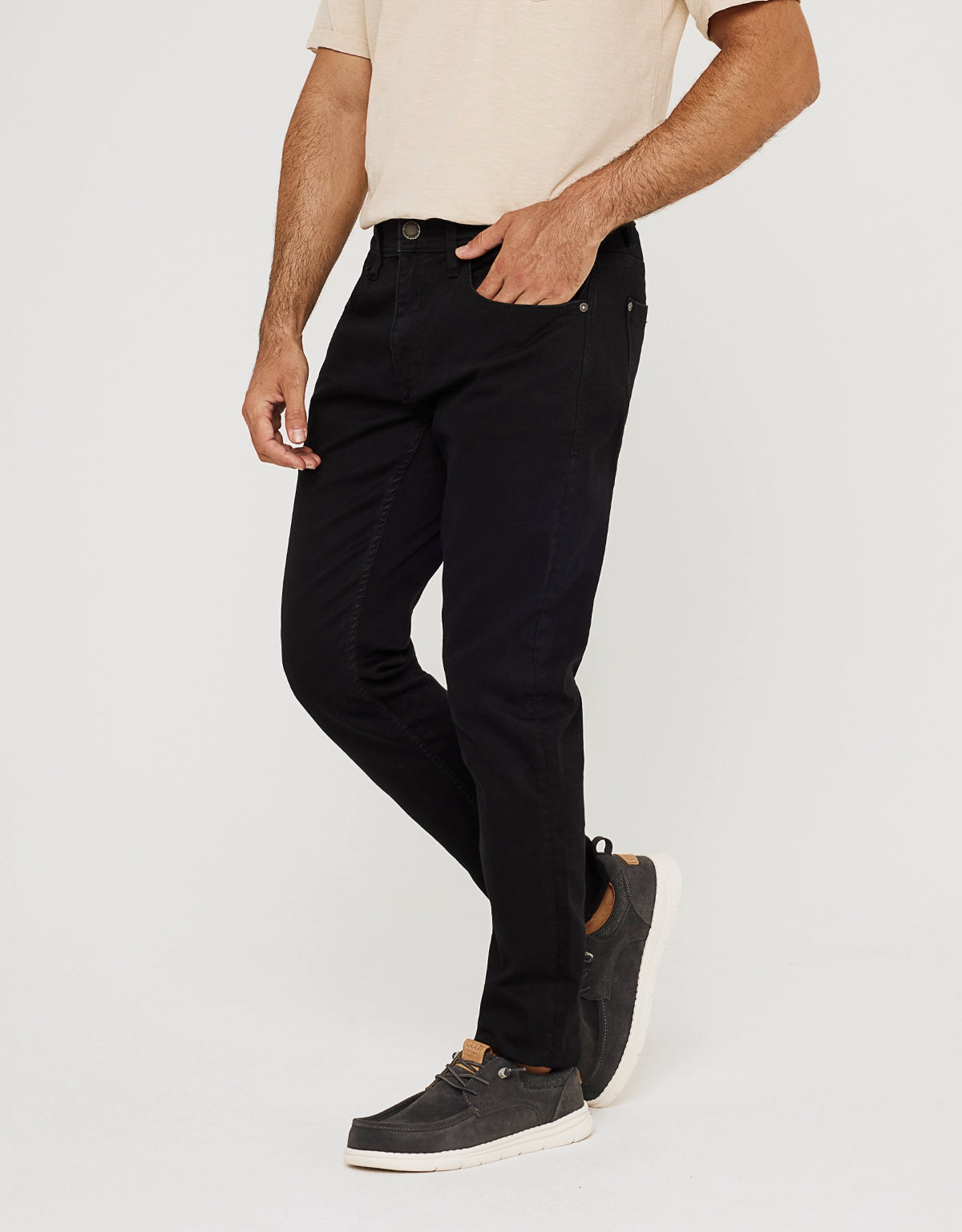 Pantalón Denim Negro - Lordseat