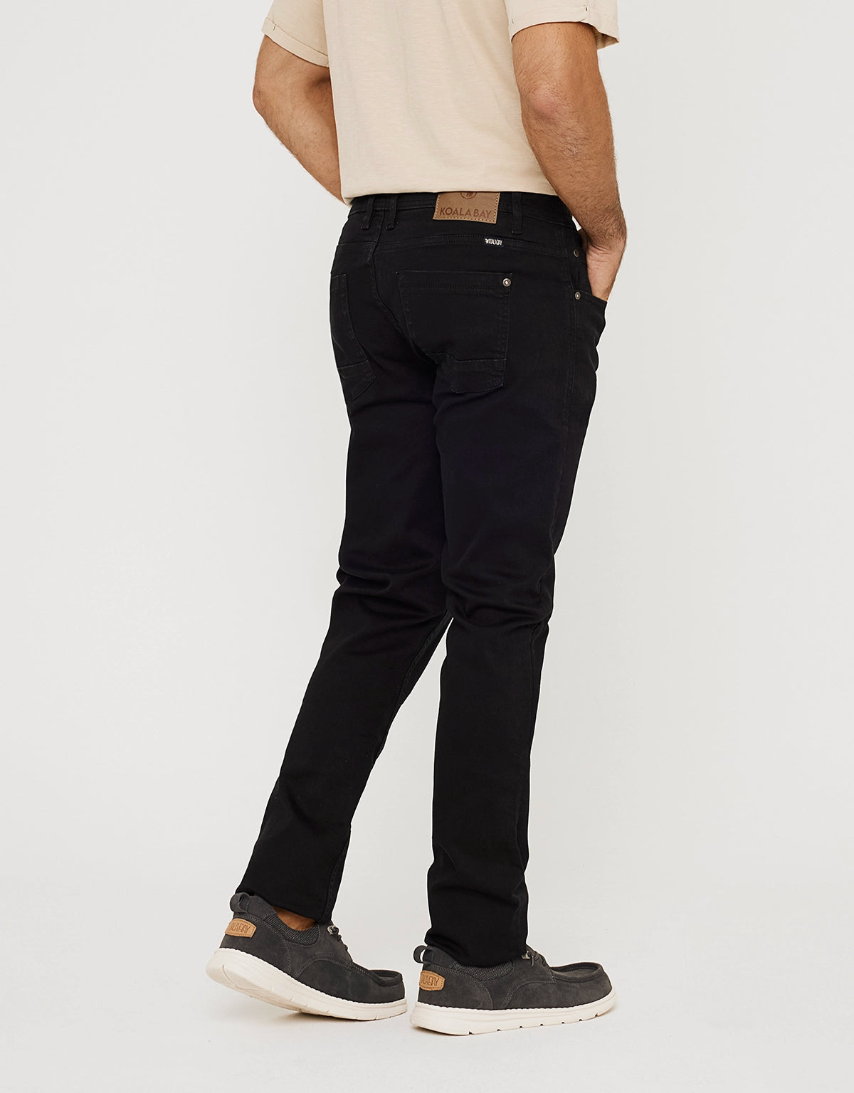 Pantalón Denim Negro - Lordseat