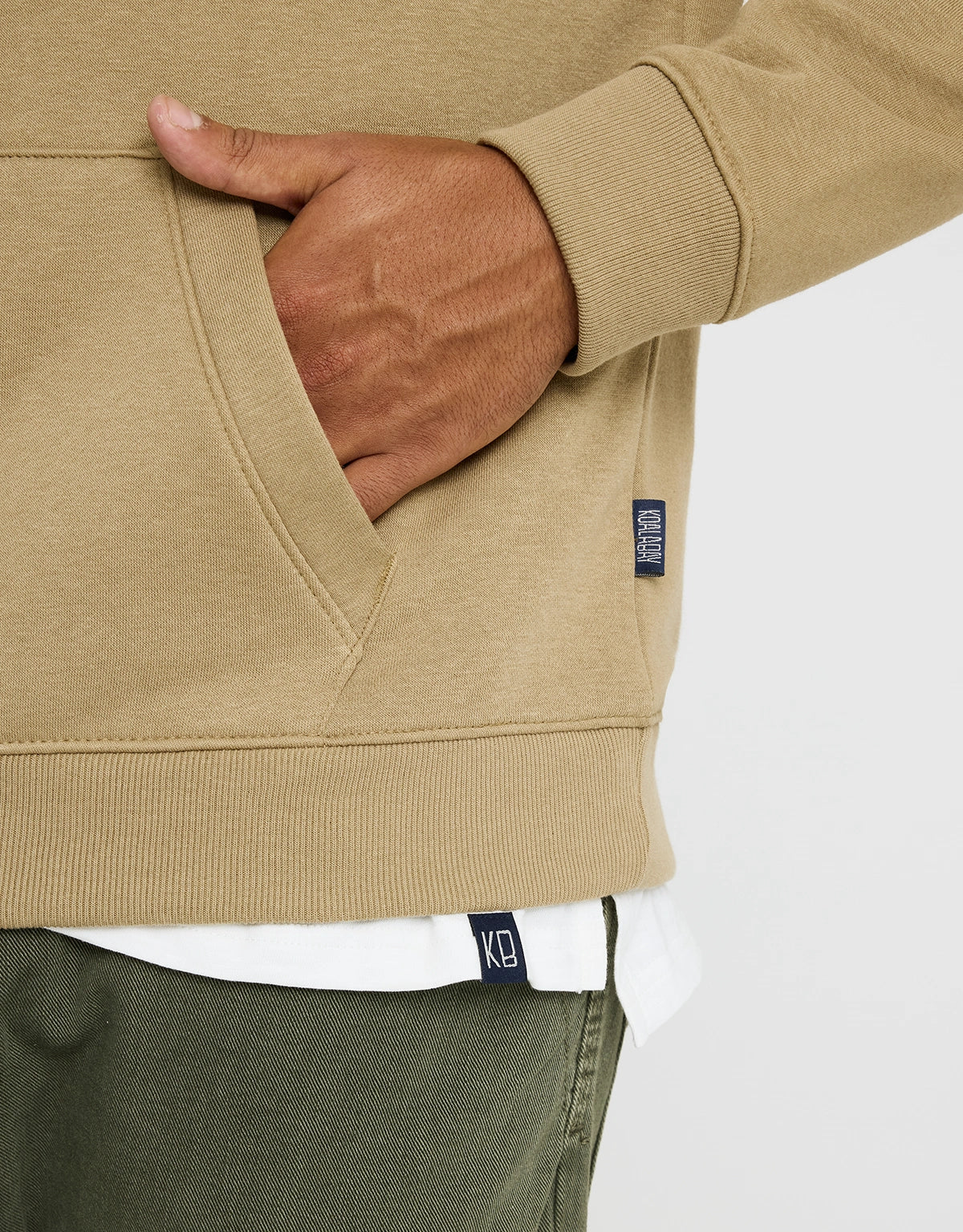 Sudadera con Capucha Beige - Catbell