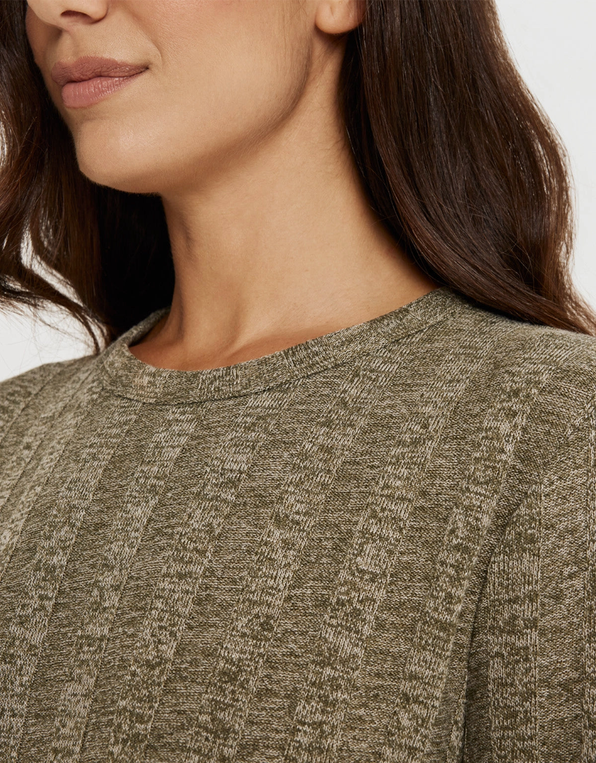 Vestido Largo Rib Mangas - Tidae 5