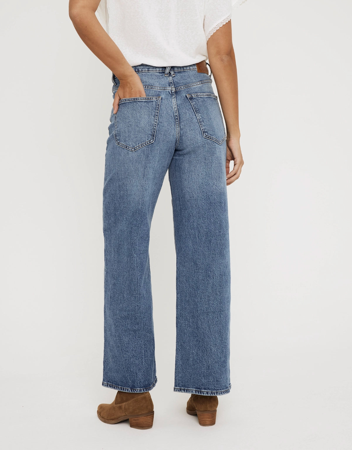 Pantalón Denim Wide Leg - Bates