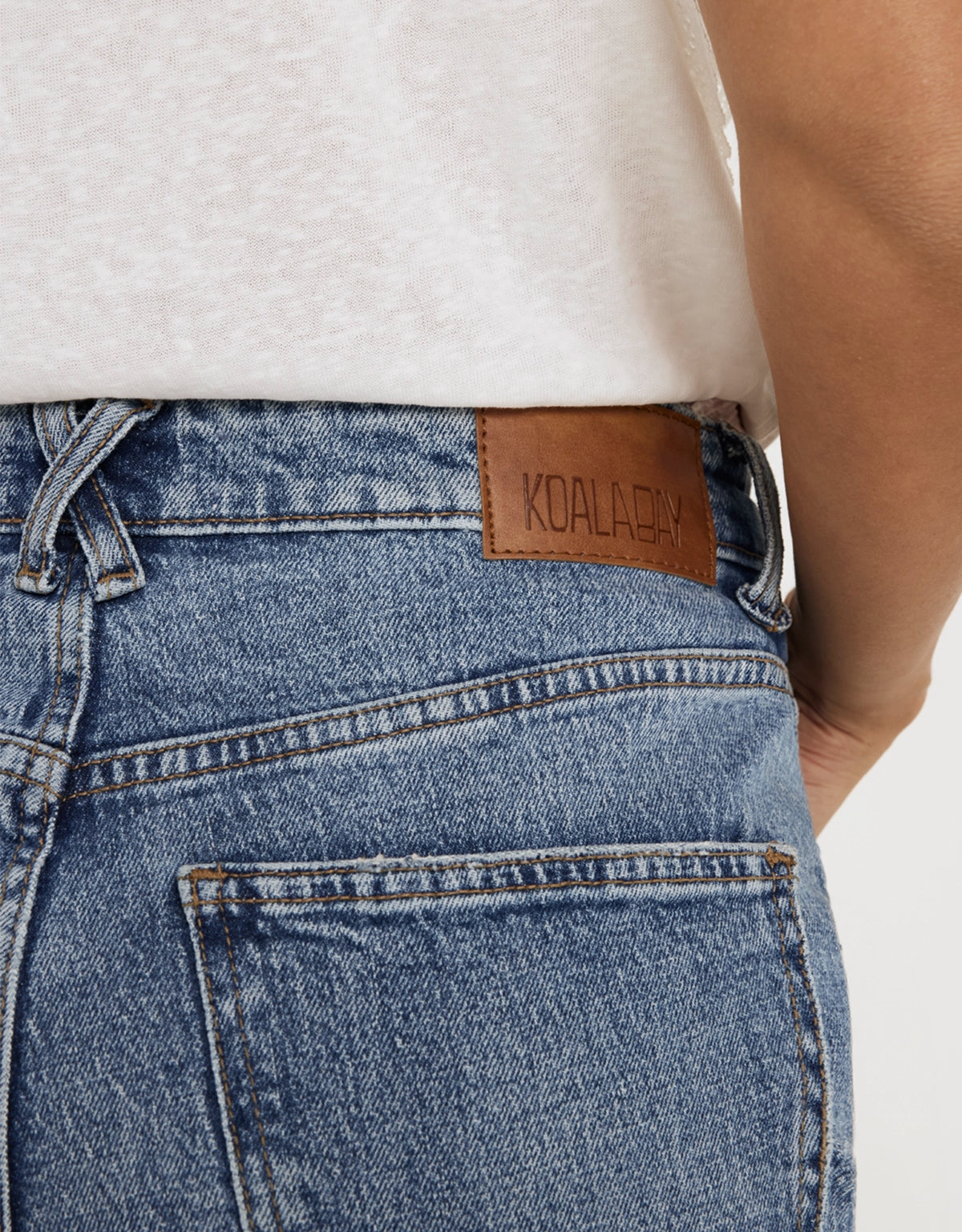 Pantalón Denim Wide Leg - Bates