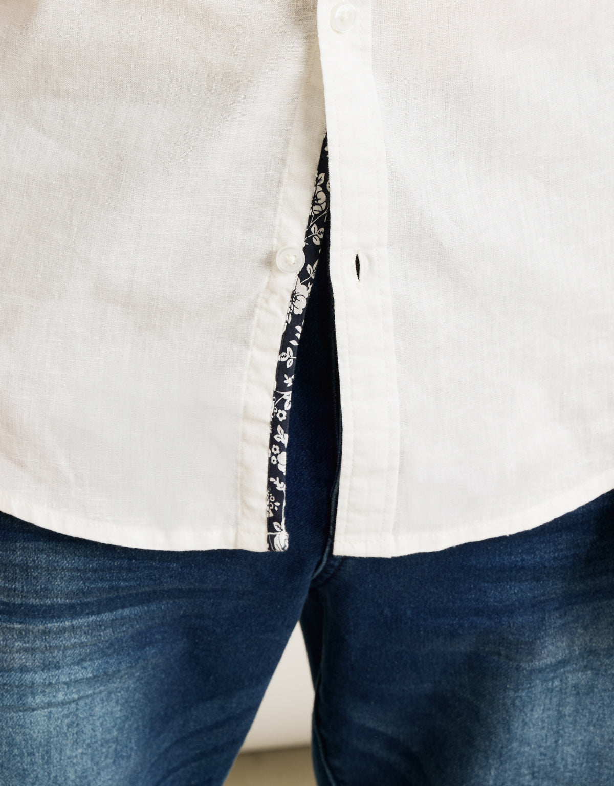 Camisa Manga Corta Blanco - Elan 6