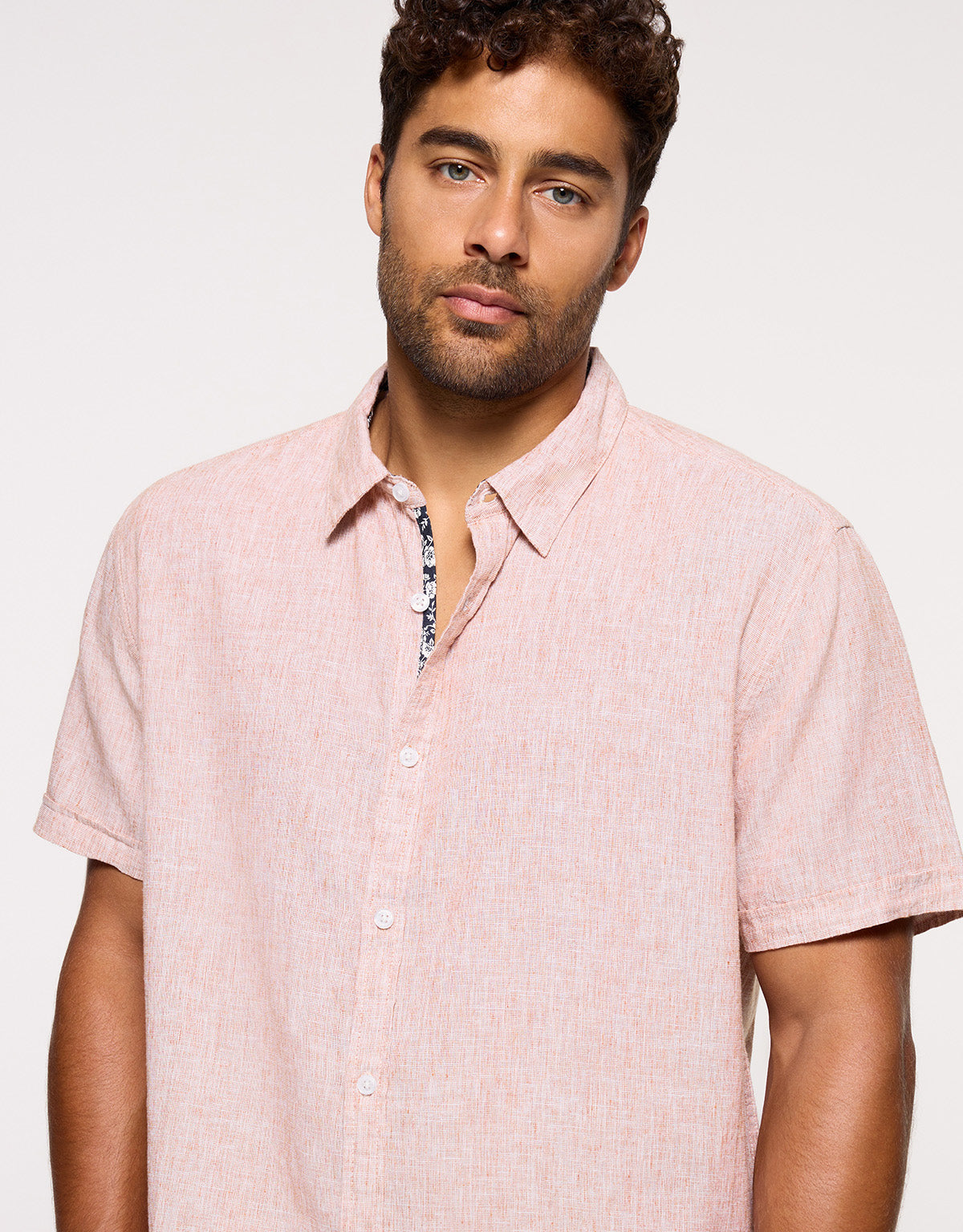 Camisa Manga Corta Calabaza - Elan 1