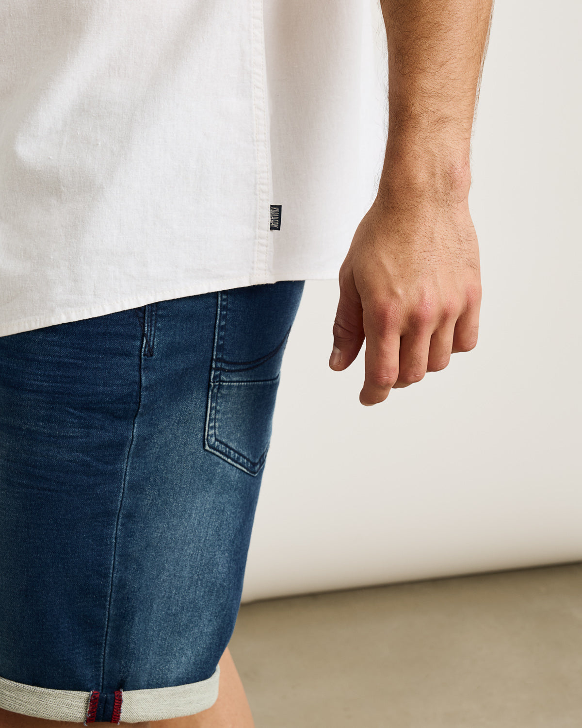 Chemise blanche à manches courtes - Folka