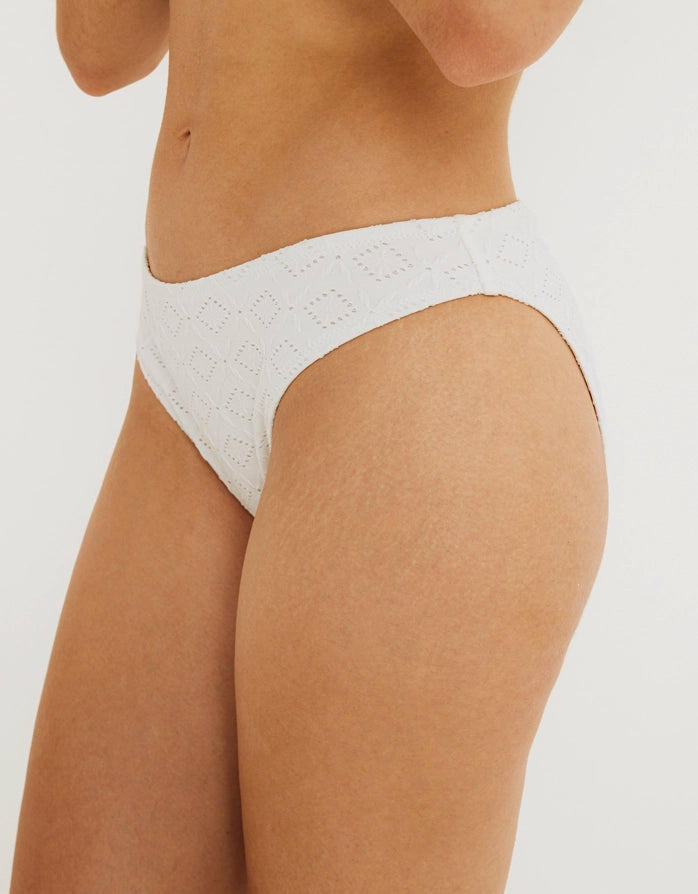 Bas de Maillot de Bain Blanc - Bicela