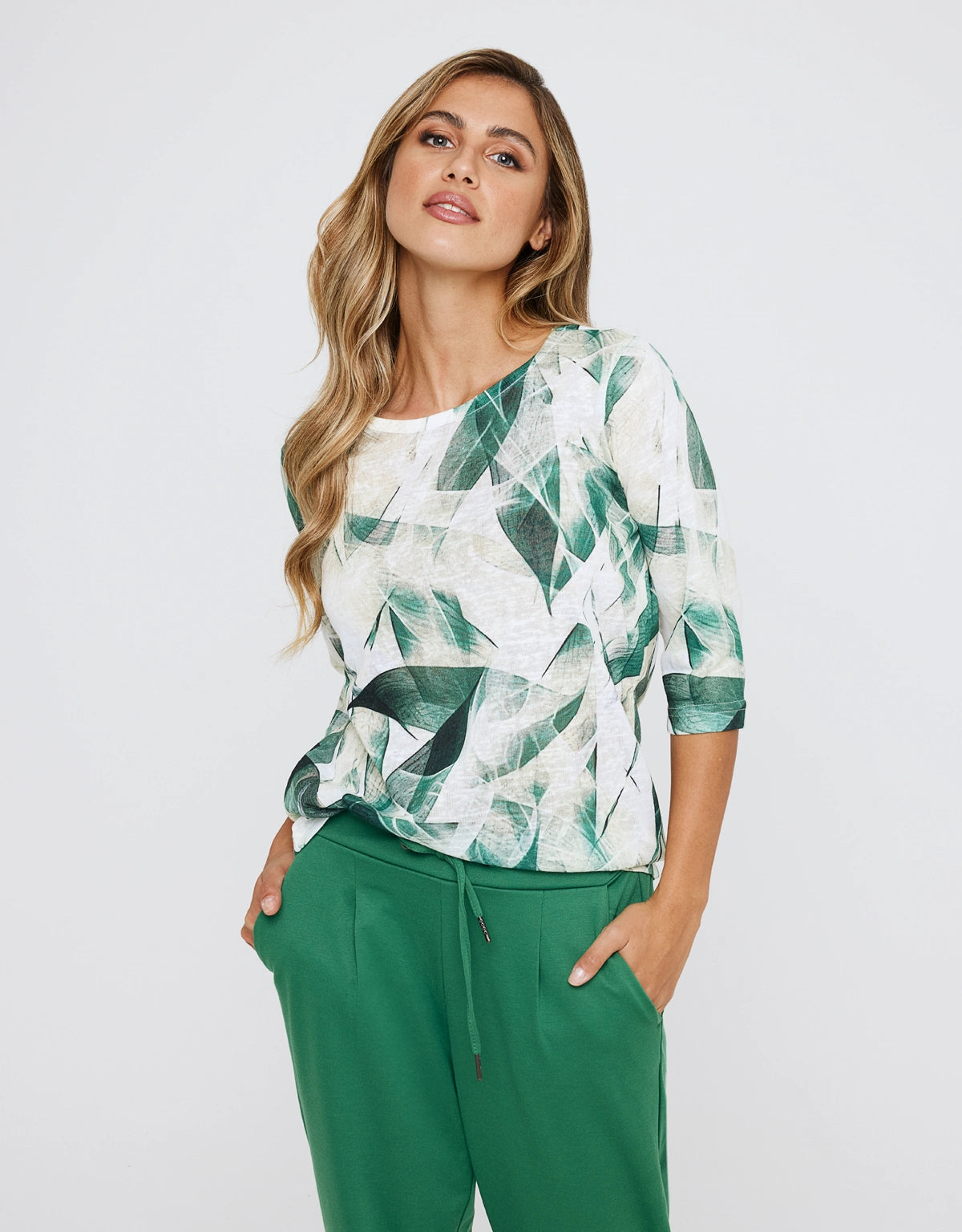 Camiseta Media Manga Estampada - Alcaniz