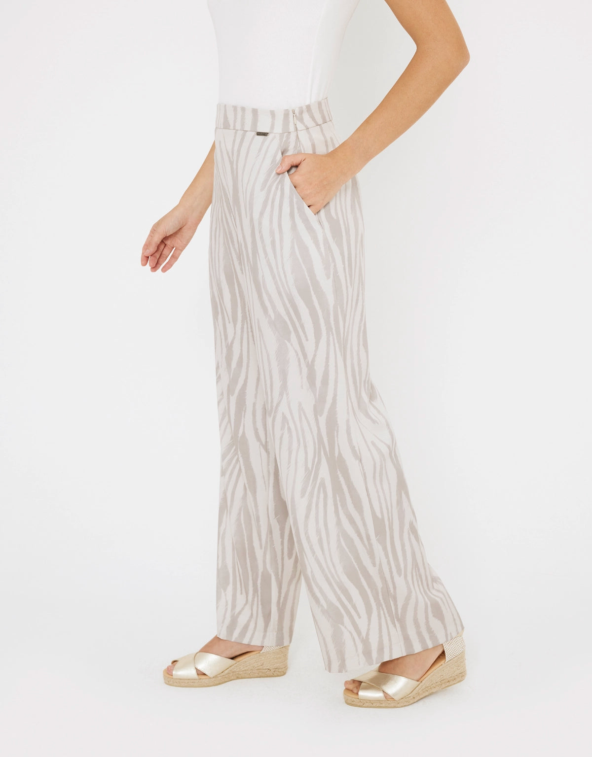 Pantalón Largo Fluido Cremallera - Son