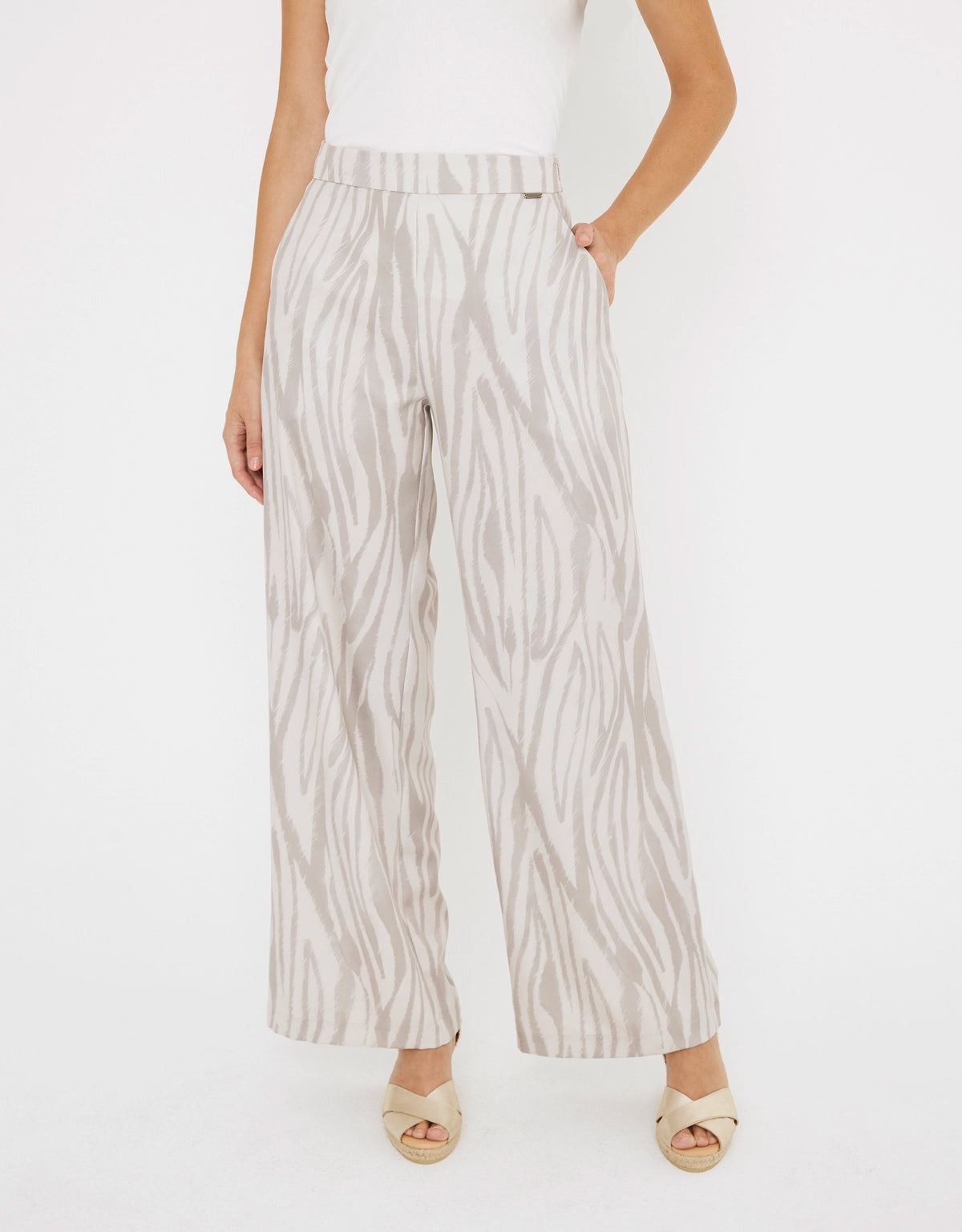 Pantalón Largo Fluido Cremallera - Son