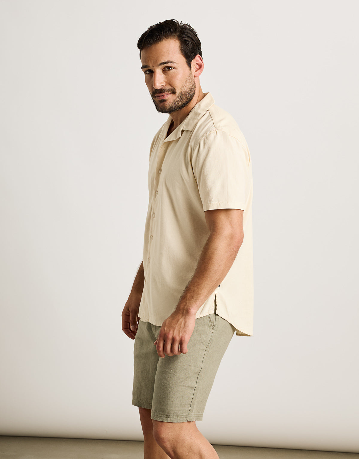 Camisa Manga Corta Vainilla - Nikima 3