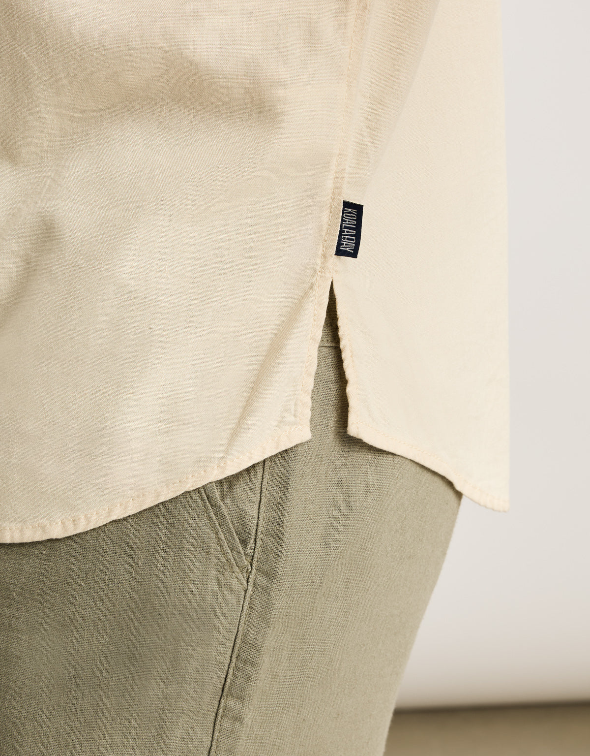 Camisa Manga Corta Vainilla - Nikima 4