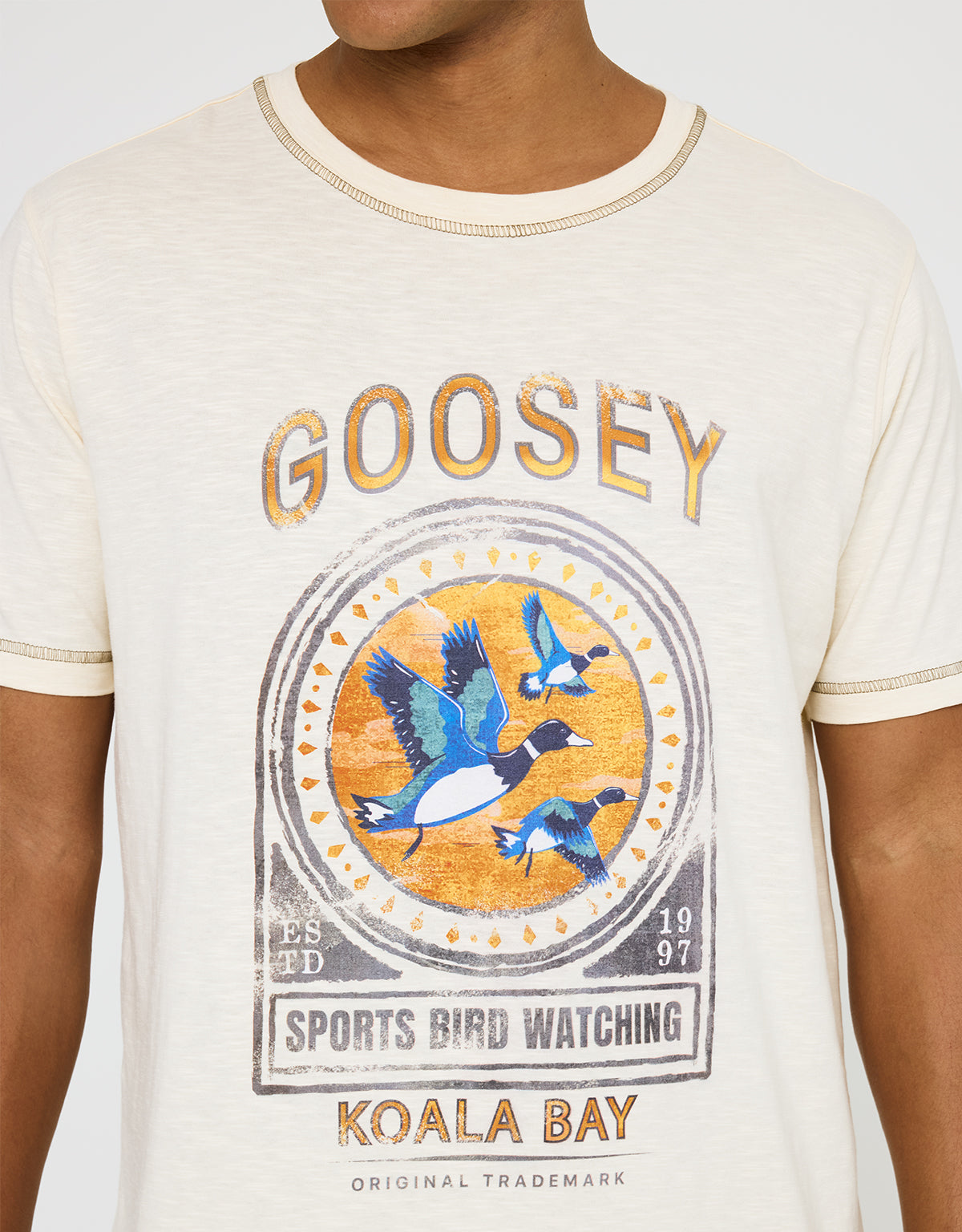 Camiseta Manga Corta Estampado - Goose