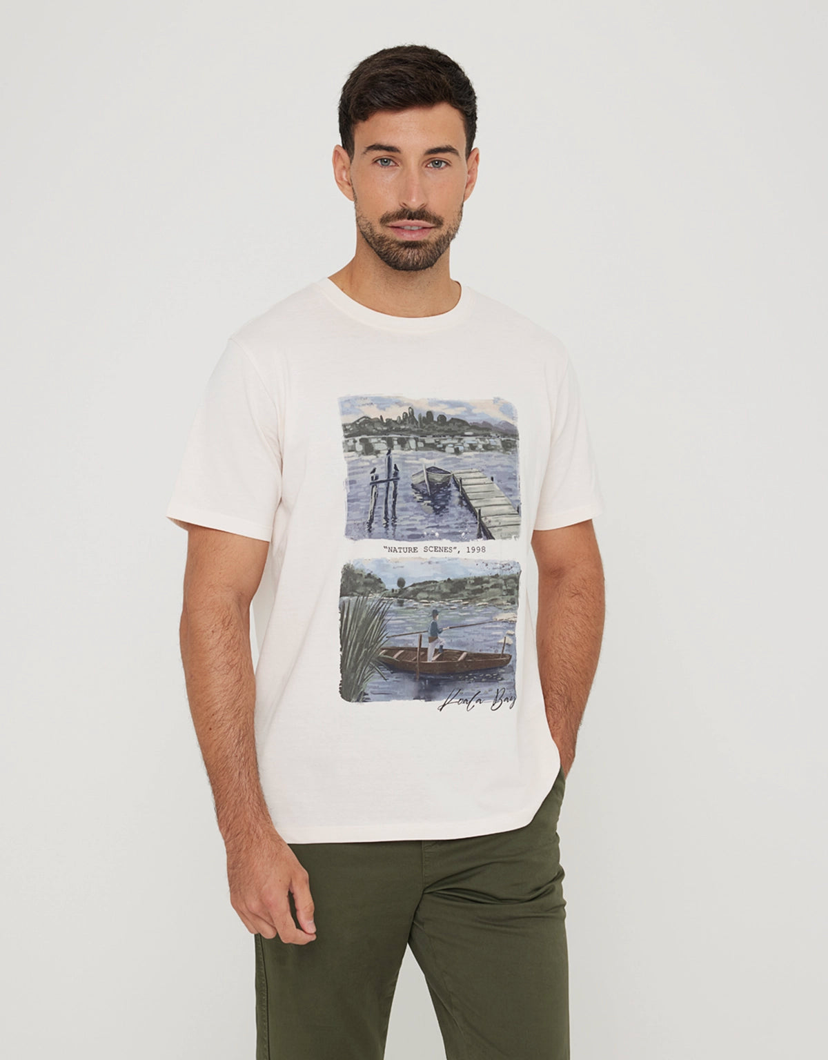 Camiseta Manga Corta Estampado - Gallery