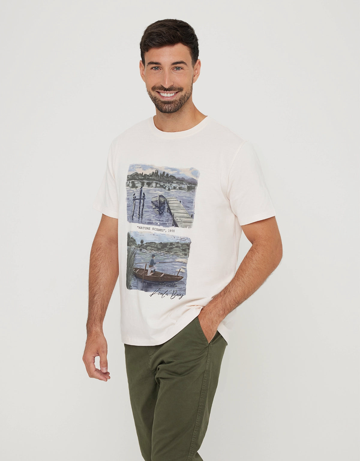 Camiseta Manga Corta Estampado - Gallery