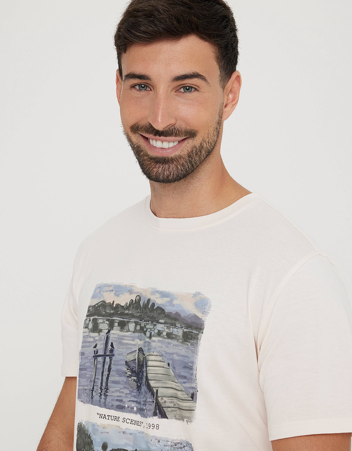 Camiseta Manga Corta Estampado - Gallery