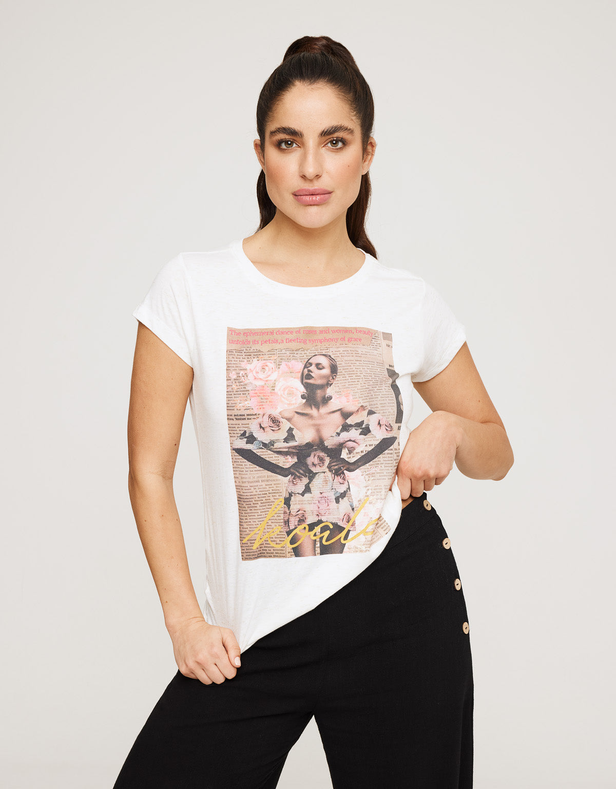 Camiseta Manga Corta - Flowermind