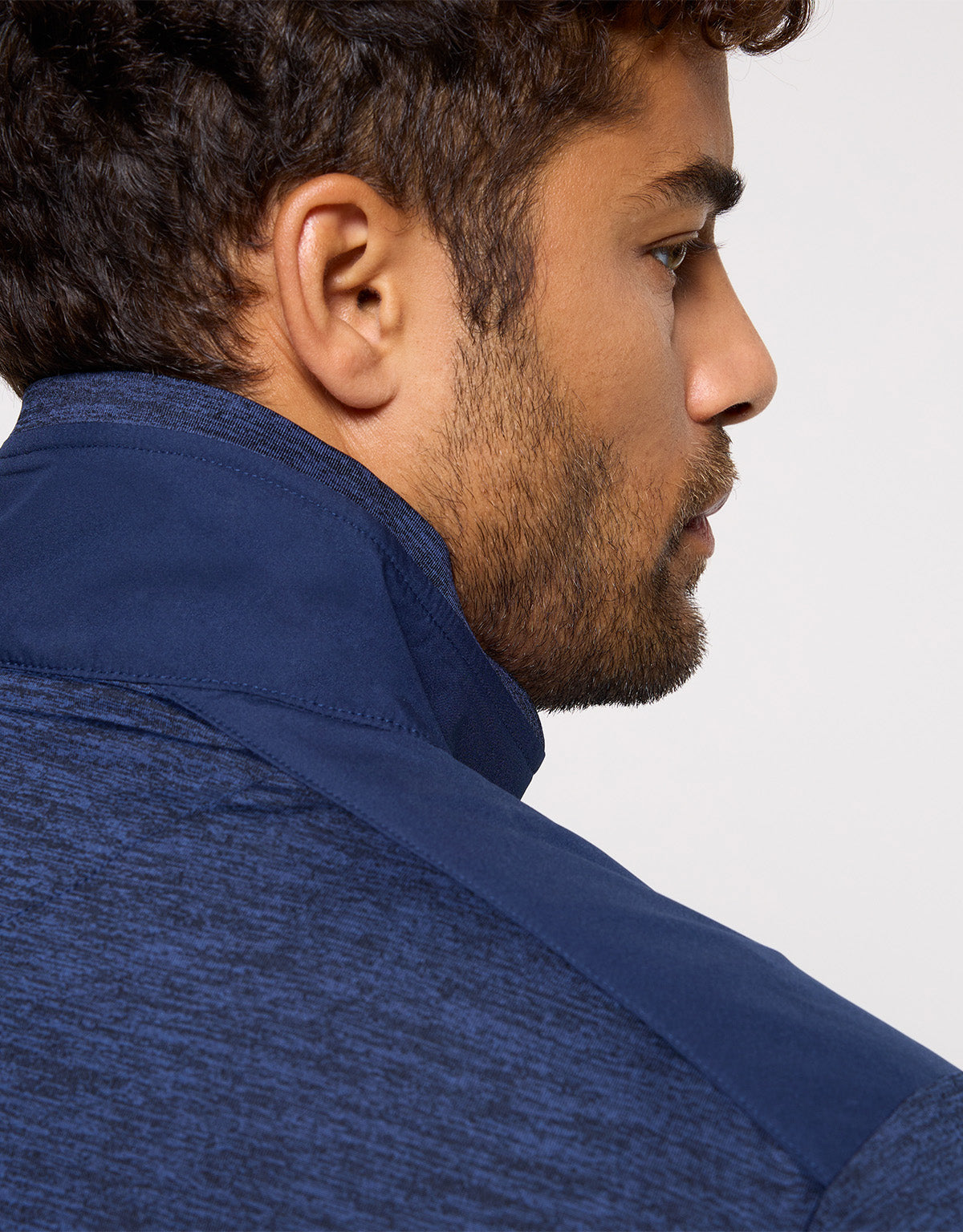 Chaqueta Ligera con Cremallera Azul - Phu 4