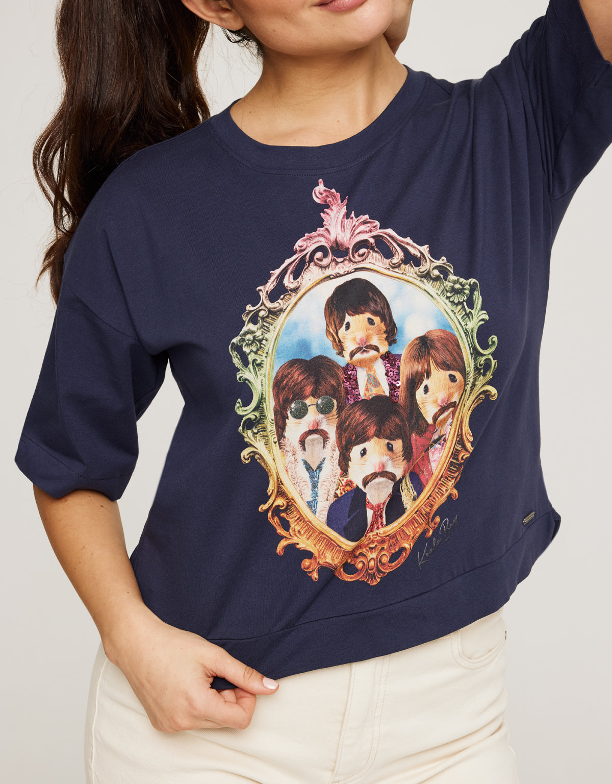 Camiseta Manga Corta Estampado - Birrabit