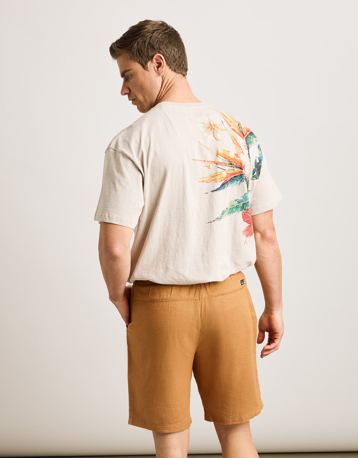 Camiseta Manga Corta Off White - Narama 2