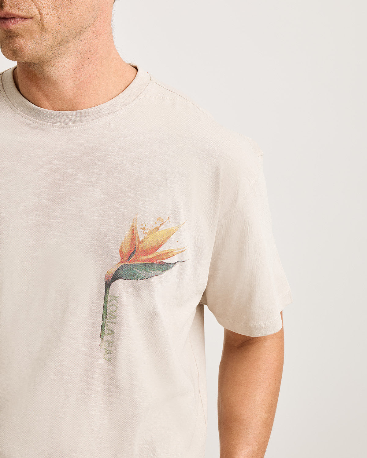 Camiseta Manga Corta Off White - Narama 4