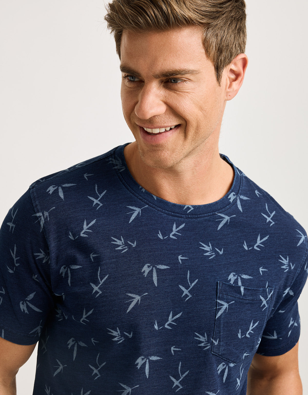 Camiseta Manga Corta Azul Marino - Vioca 2