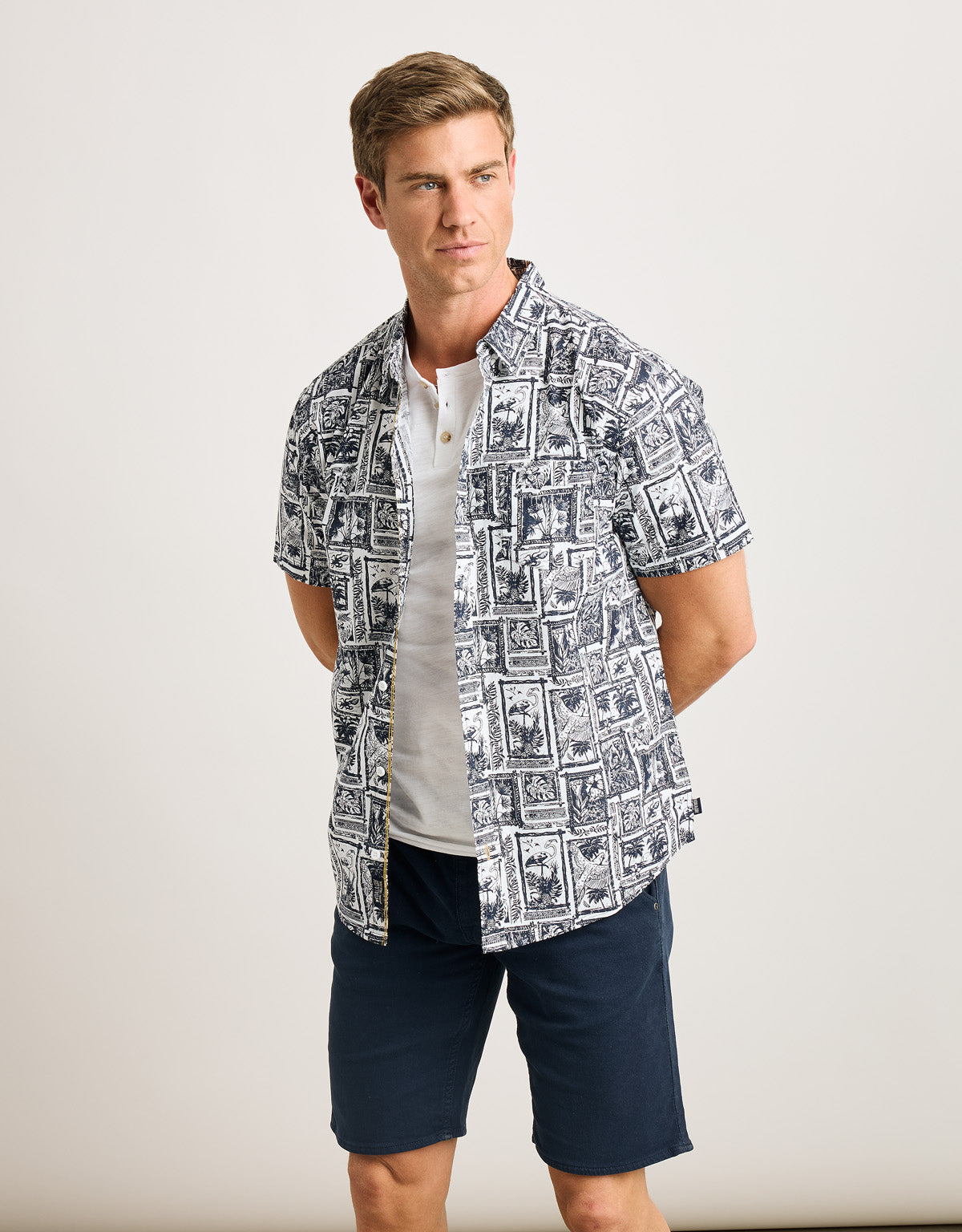 Camisa Manga Corta Blanco - Kos