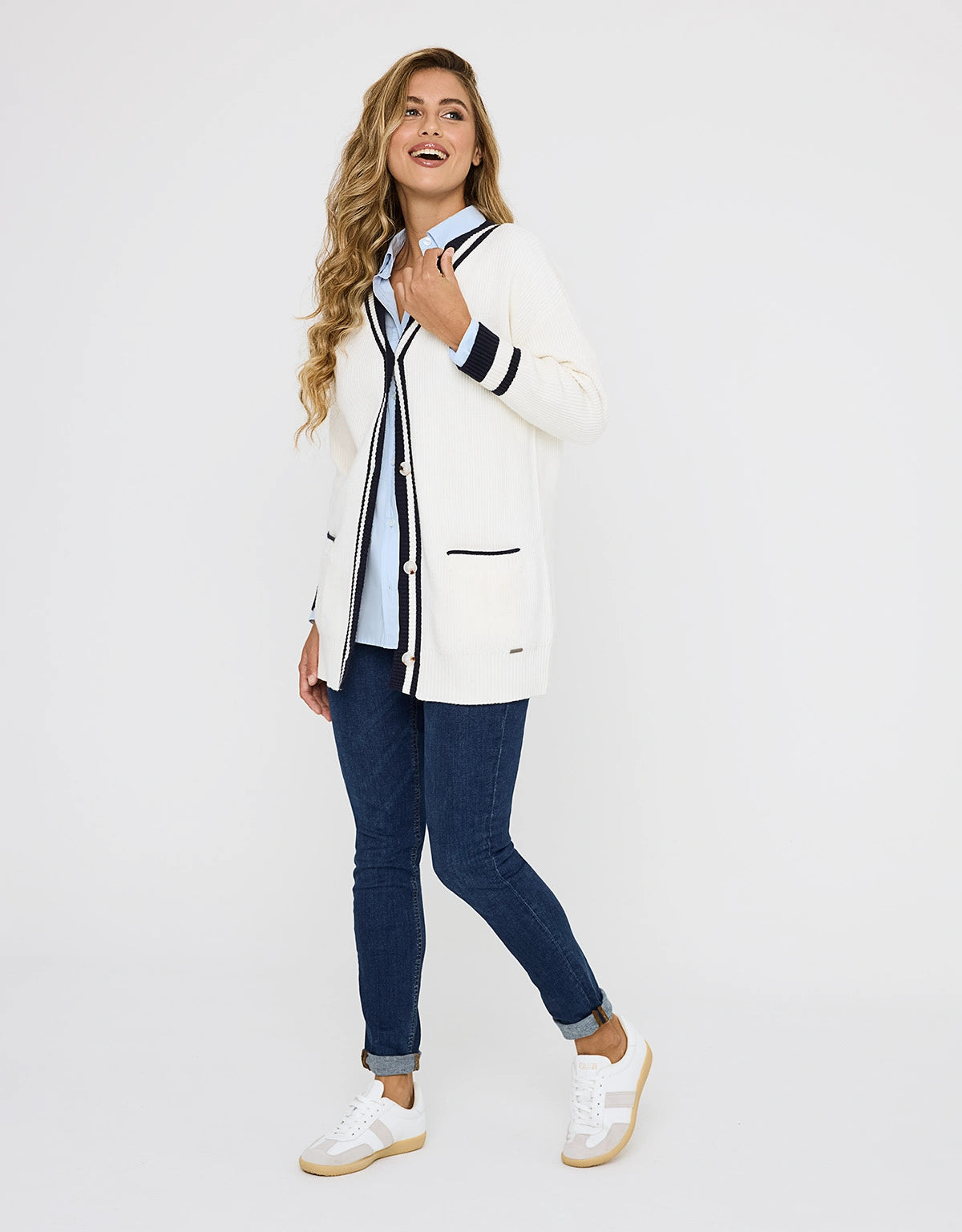 Cárdigan Punto Botones - Fruldu