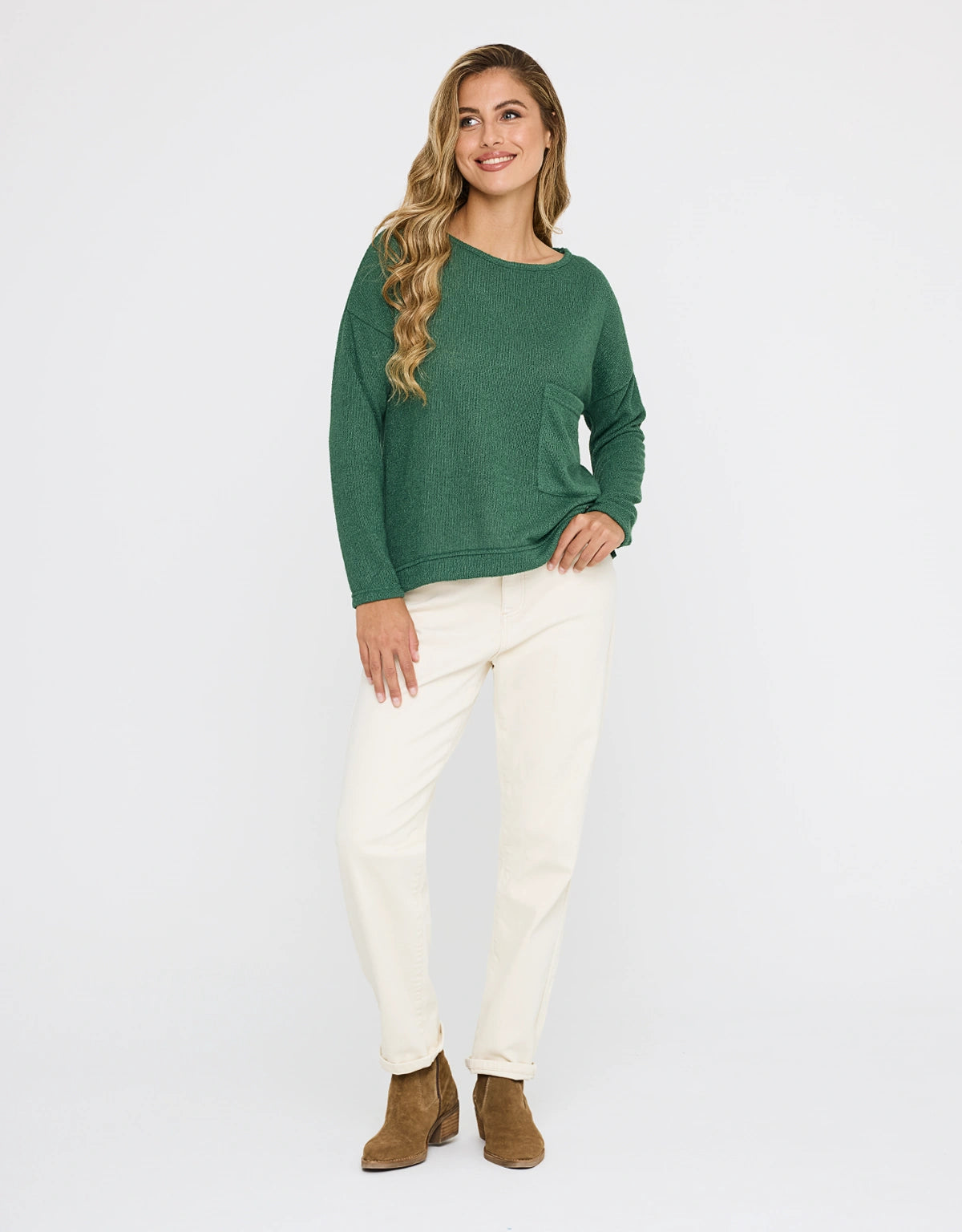 Jersey Manga Larga Verde - Loralex