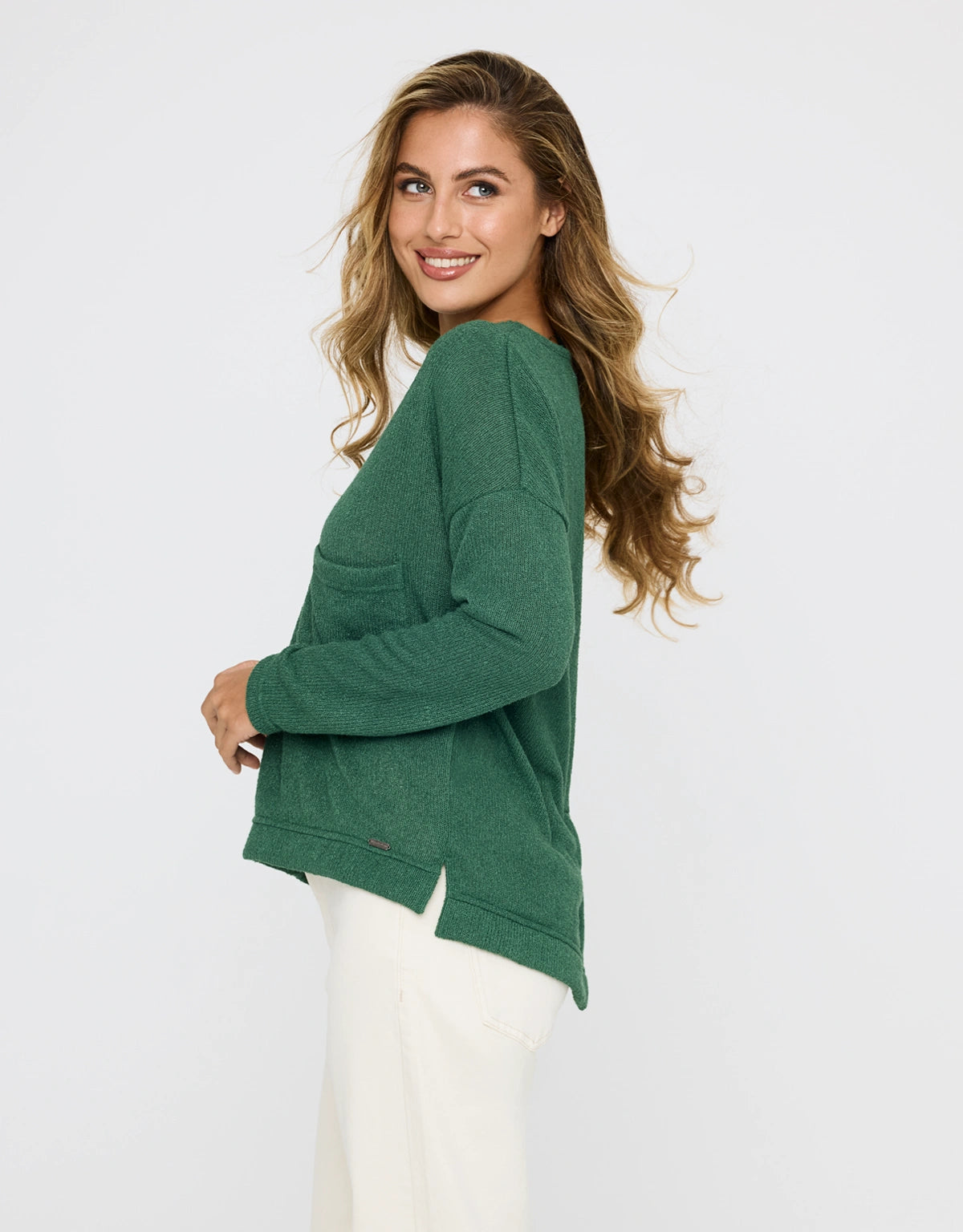 Jersey Manga Larga Verde - Loralex