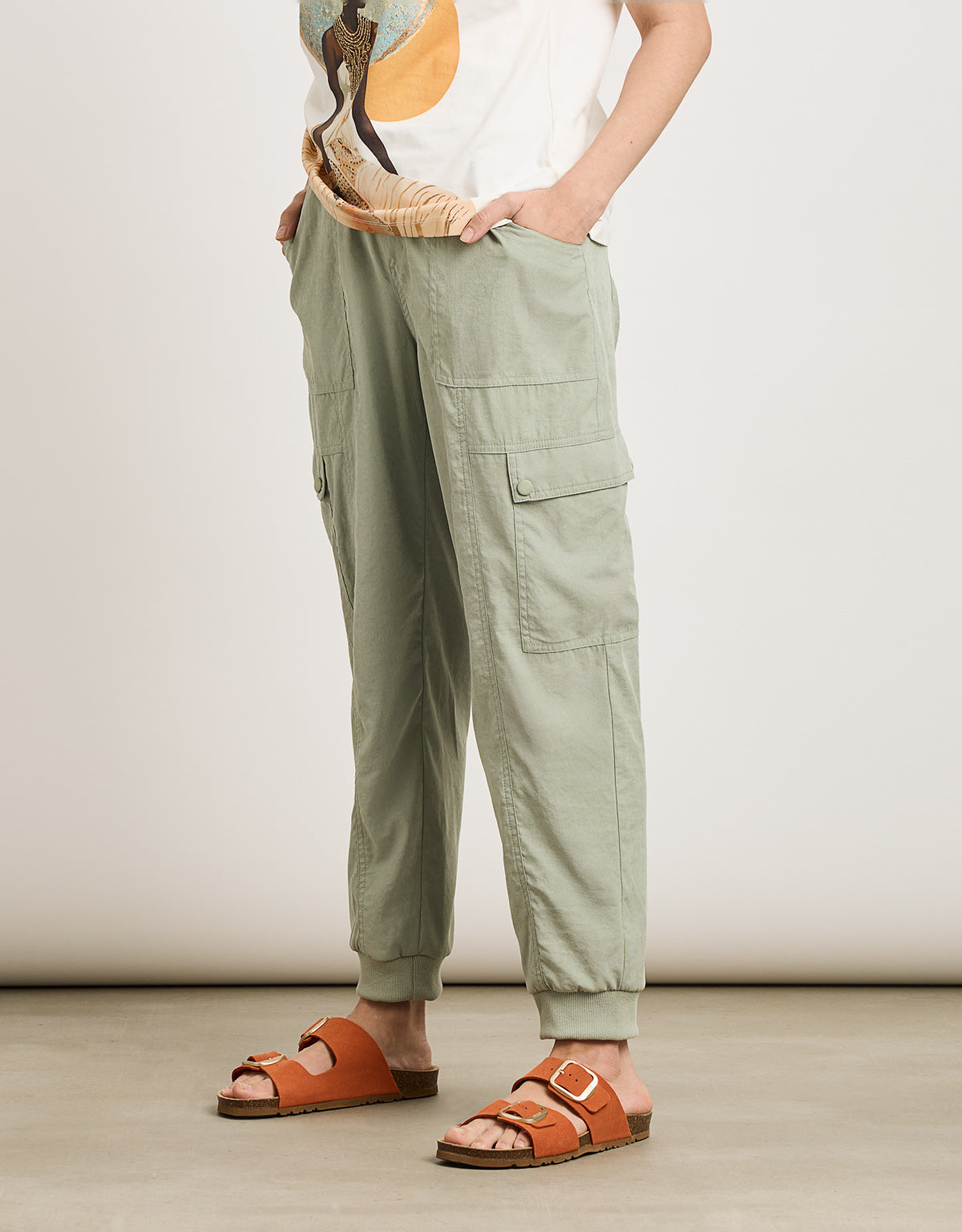 Light Khaki Long Pants - Zuritana