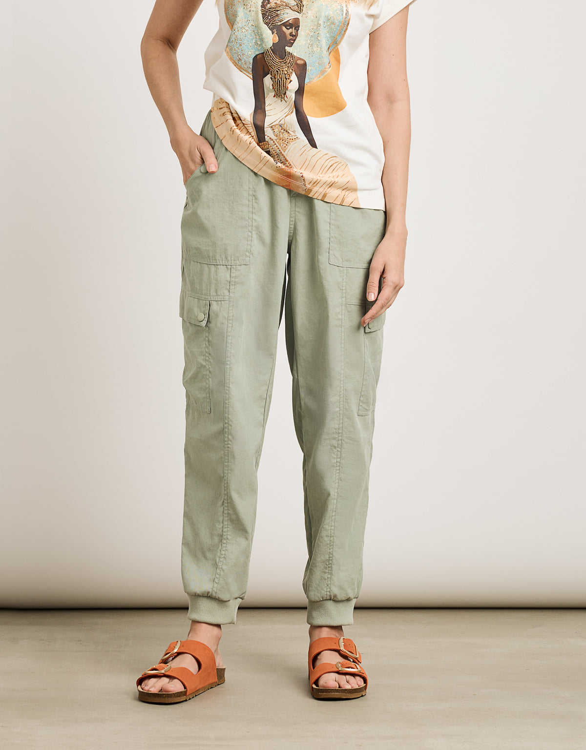 Light Khaki Long Pants - Zuritana