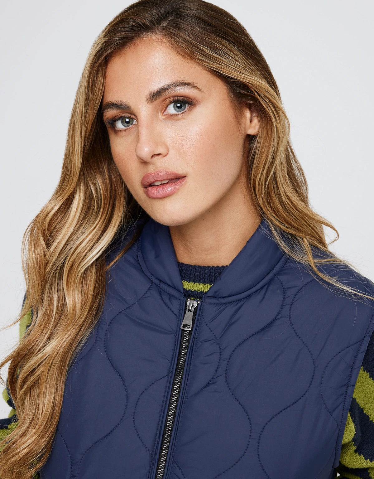 Chaleco Azul Marino Acolchado - Jantersin