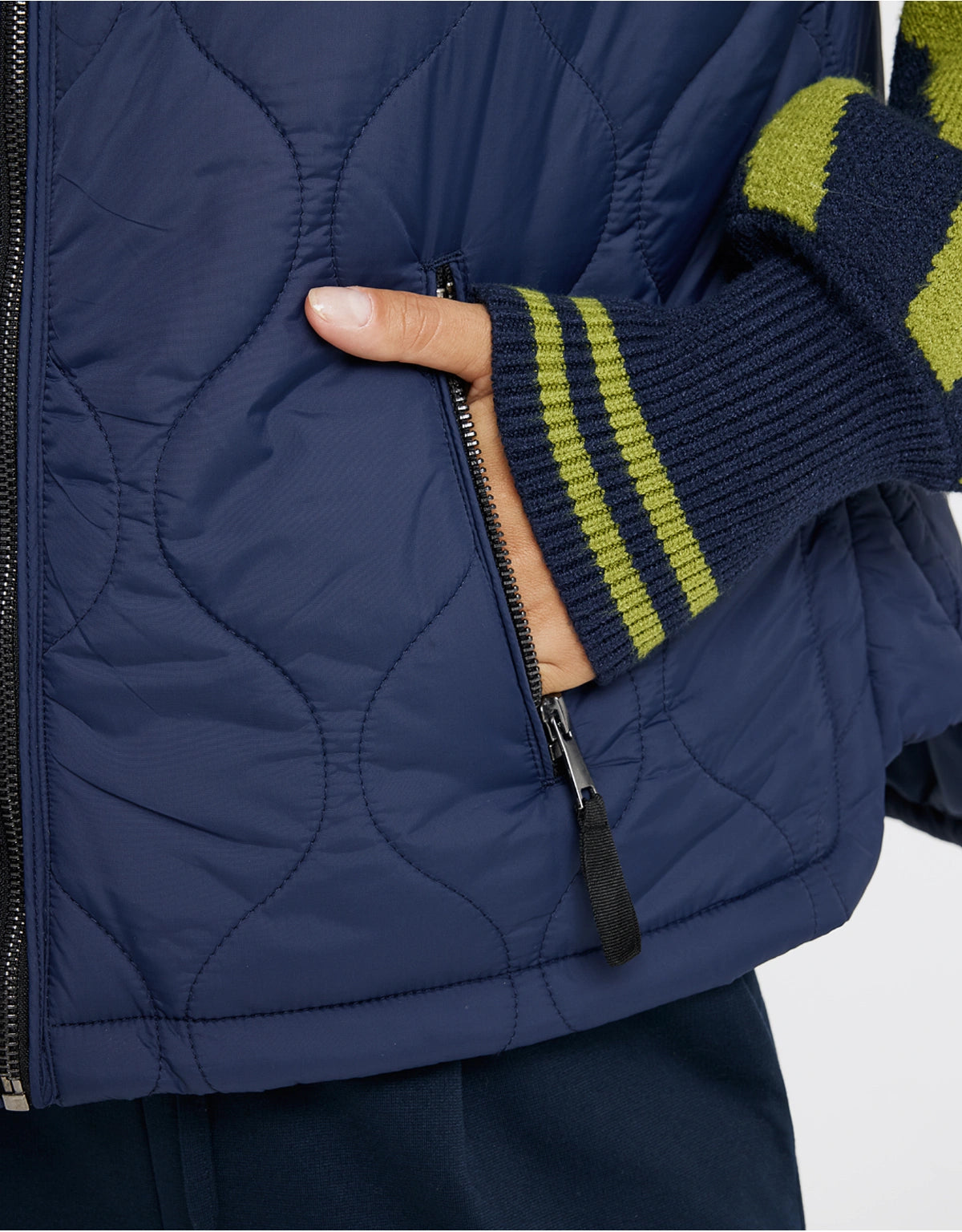 Chaleco Azul Marino Acolchado - Jantersin