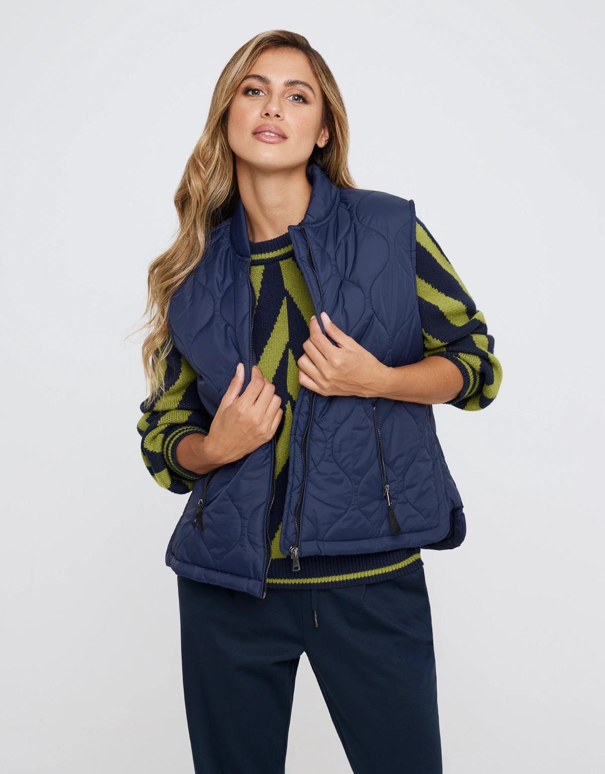 Chaleco Azul Marino Acolchado - Jantersin