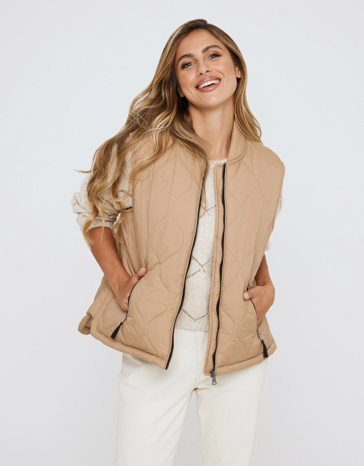 Chaleco Marrón Acolchado - Jantersin