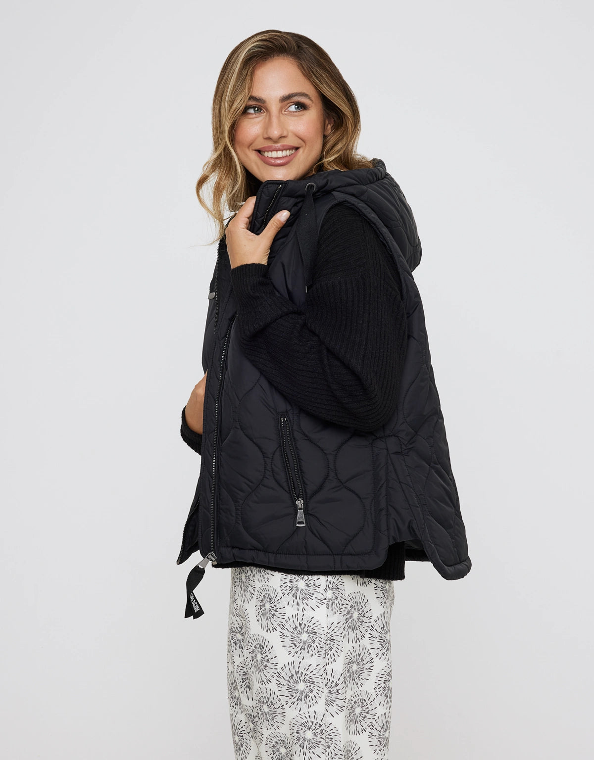 Chaleco Negro Acolchado - Janter