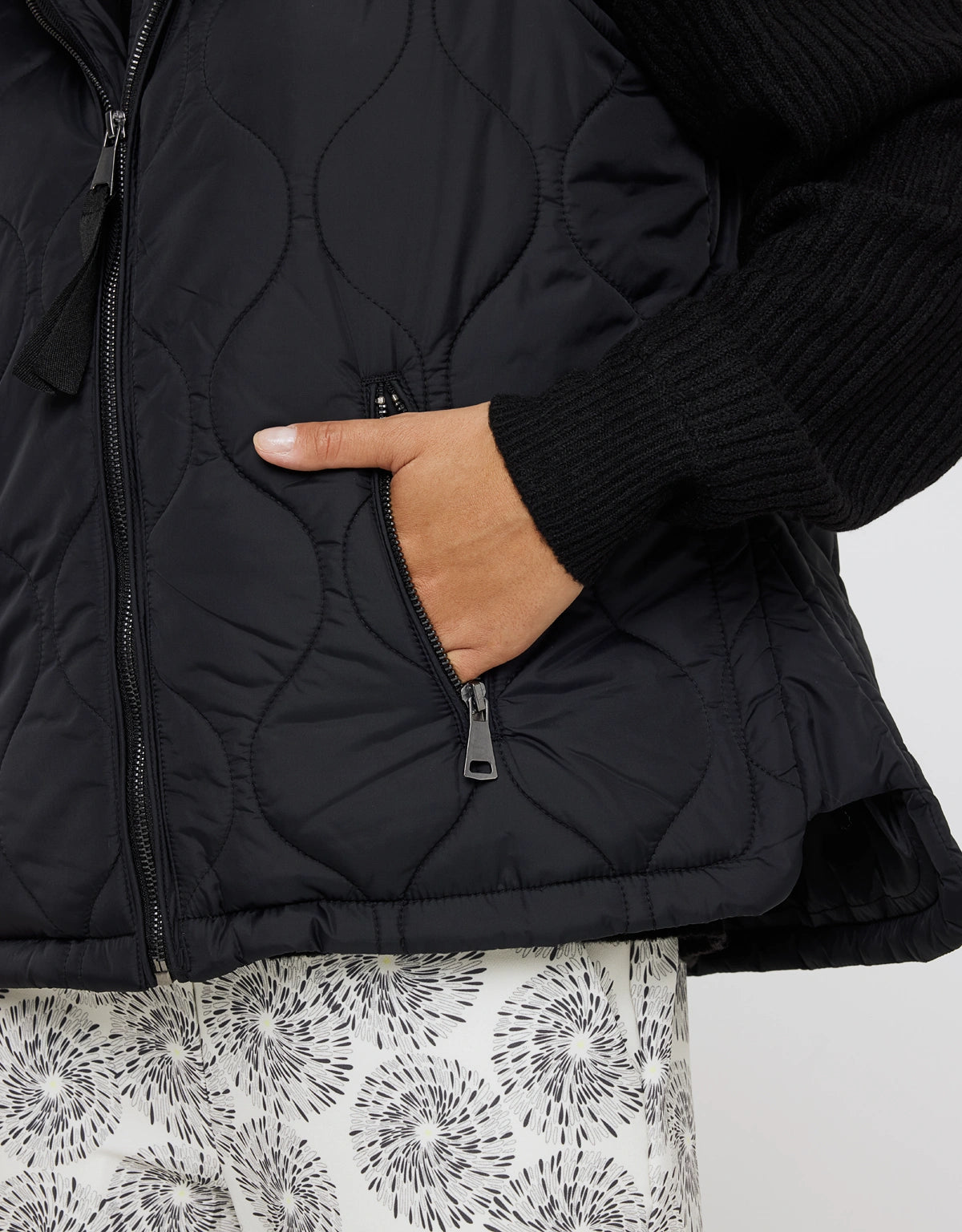 Chaleco Negro Acolchado - Janter