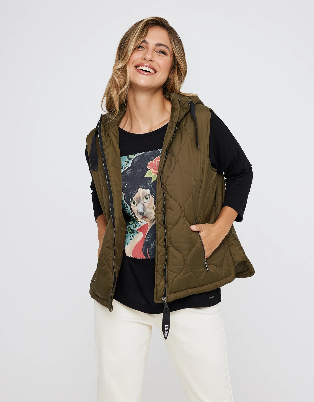 Chaleco Caqui Acolchado - Janter