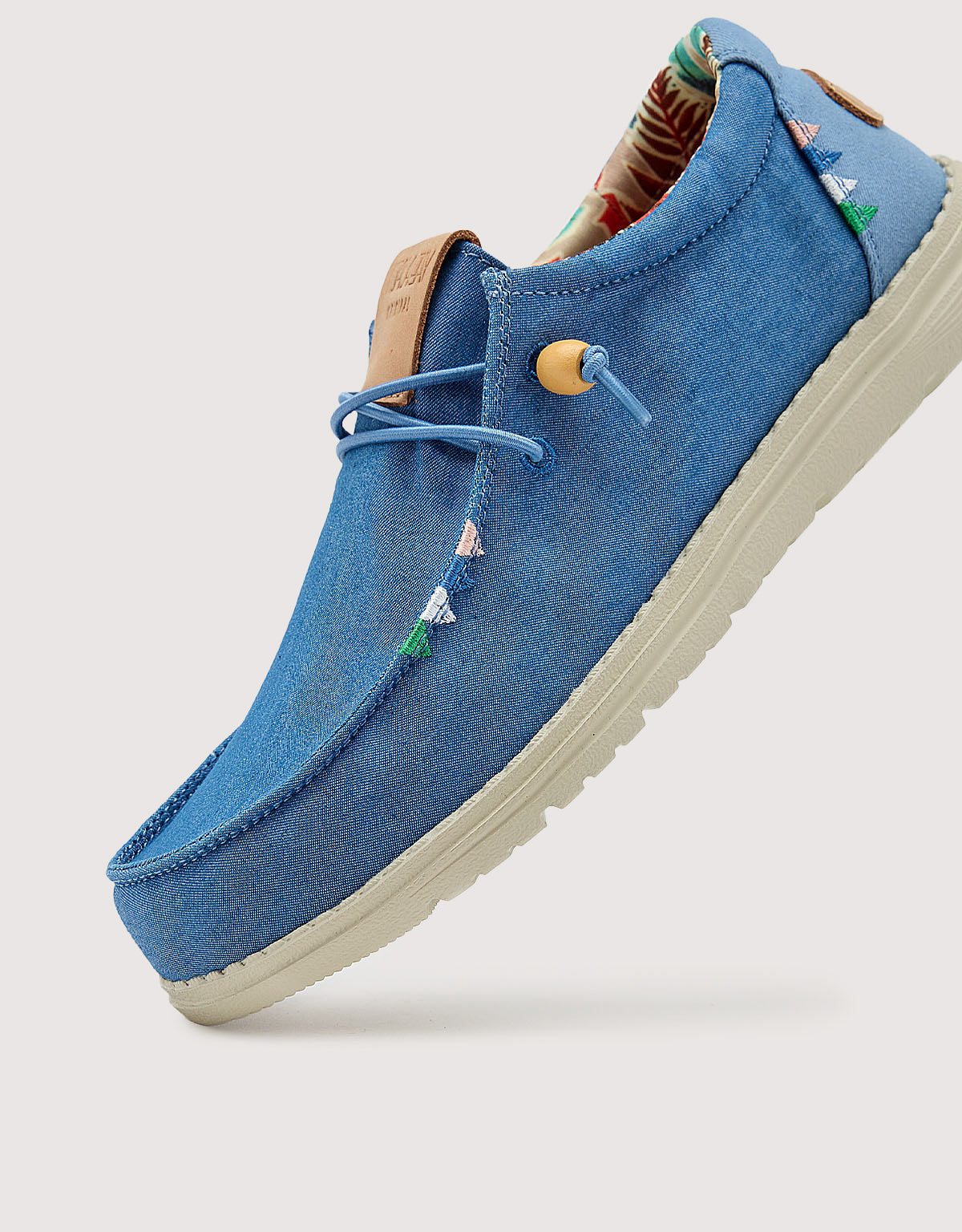 Zapato Casual Wallabee Azul - Wonder 4